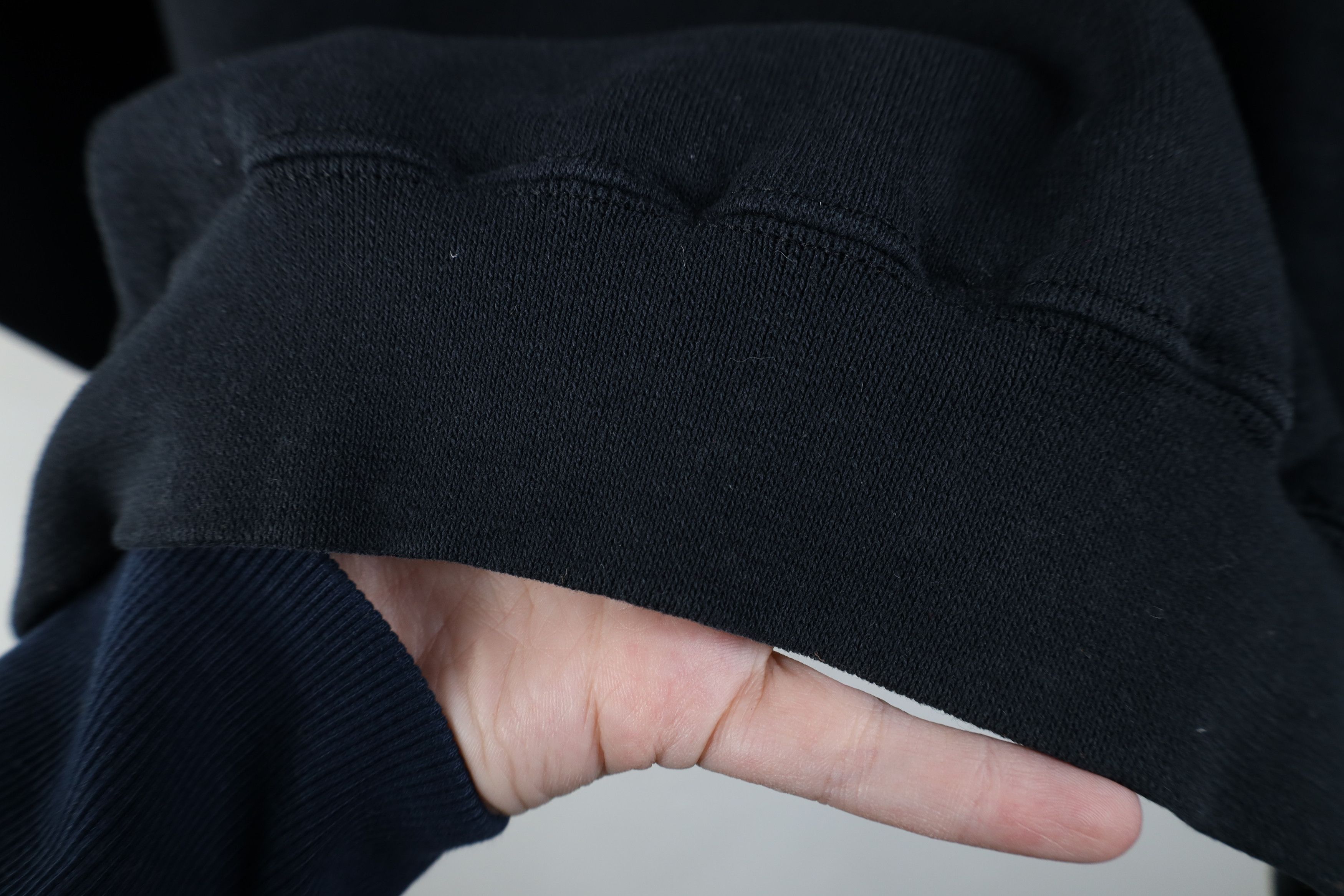 Vintage Vintage 90s Streetwear Gusset Crewneck Sweatshirt Black Size US XL / EU 56 / 4 - 9 Thumbnail