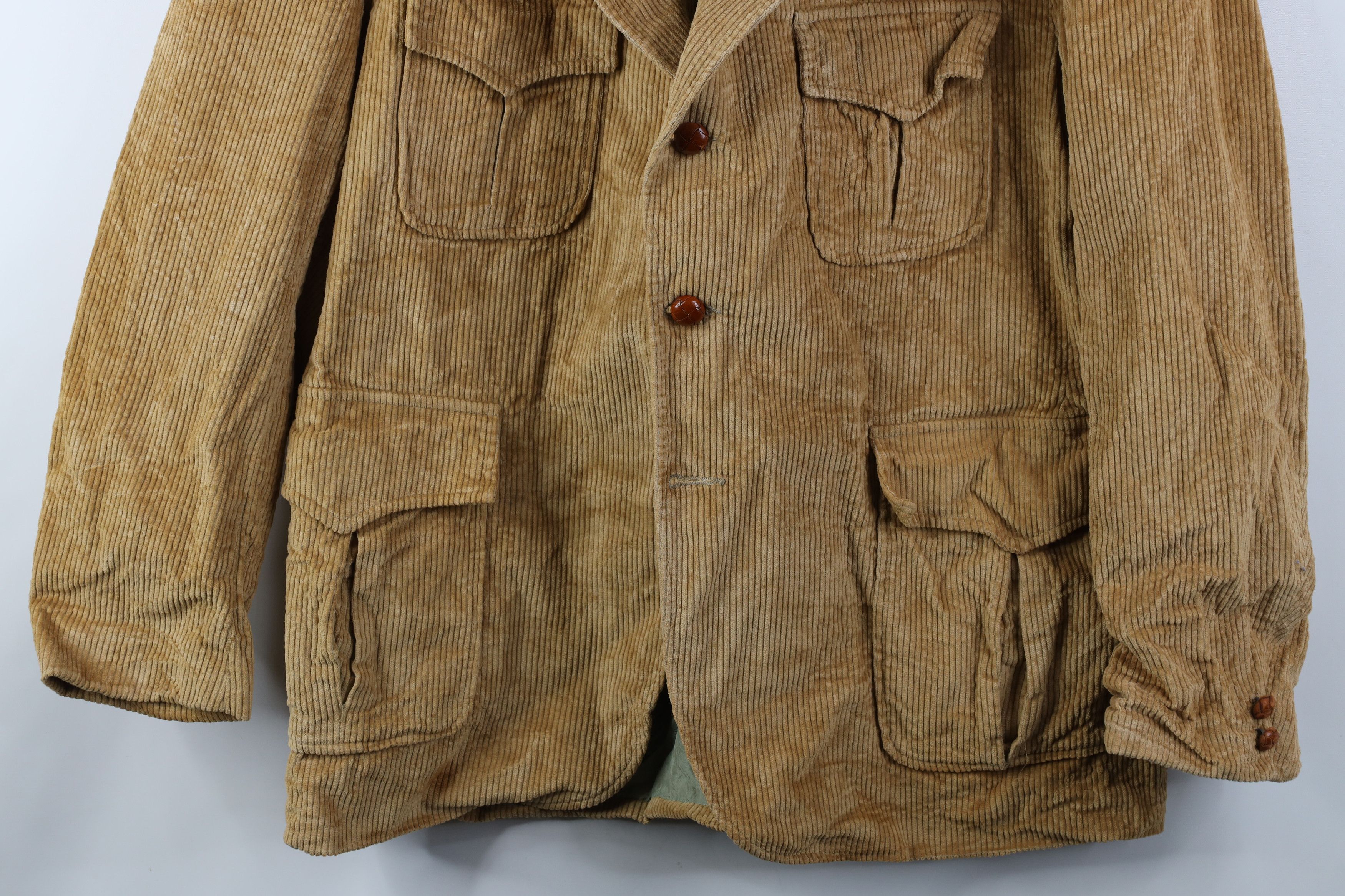 Vintage AS IS Vintage 70s Streetwear Safari Bush Blazer Jacket USA Size US XXL / EU 58 / 5 - 3 Thumbnail