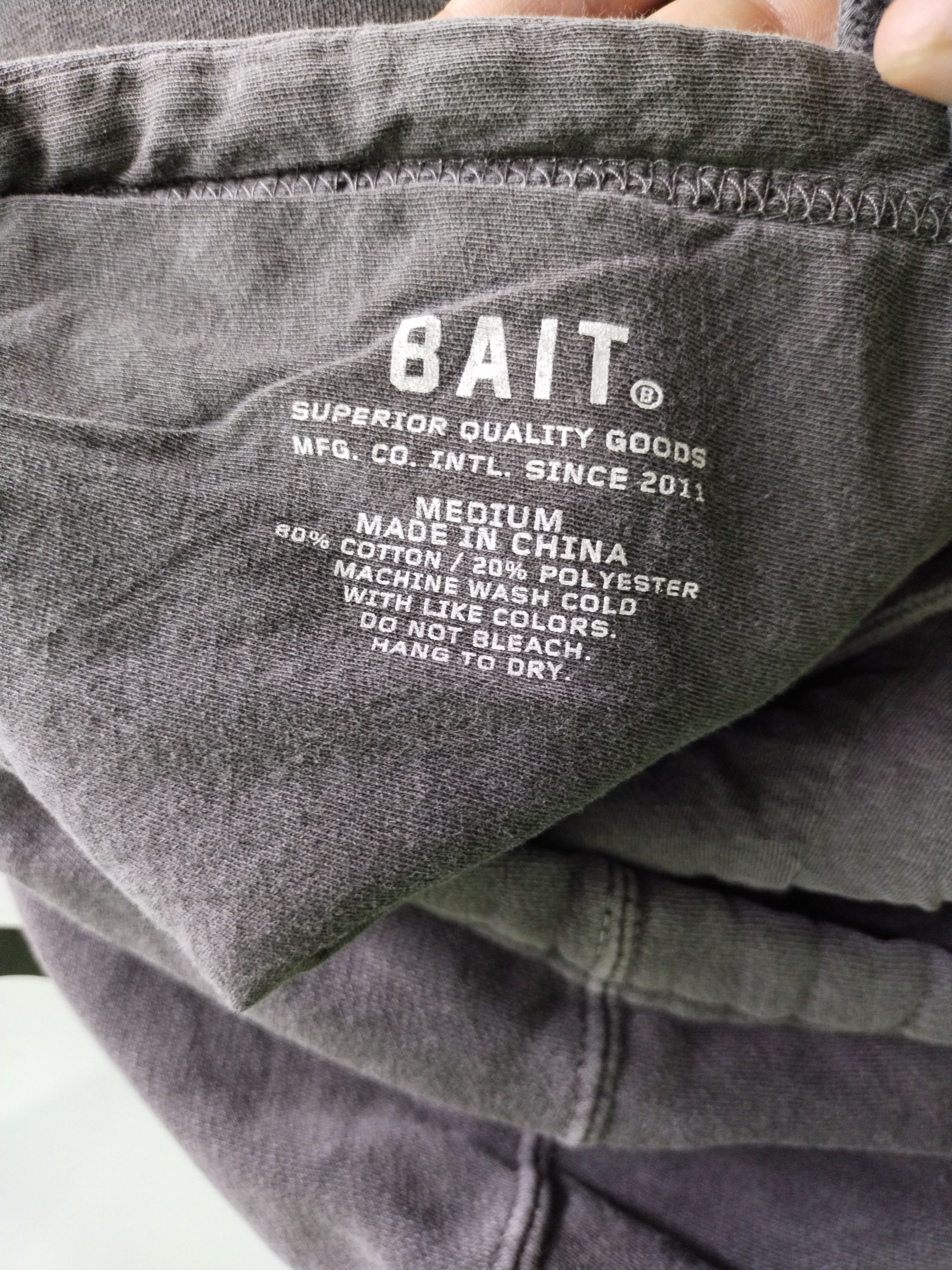 Bait × If Six Was Nine × Vintage Vintage Bait Spellout Logo Sleeve Sweatshirt Size US M / EU 48-50 / 2 - 8 Thumbnail