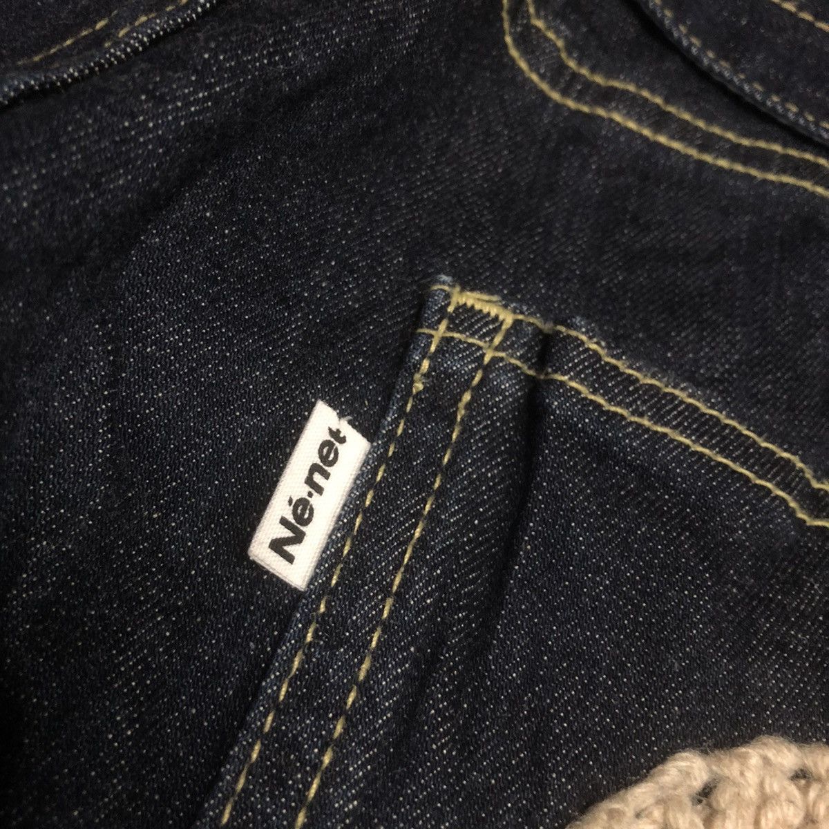 Issey Miyake × Ne-Net × Vintage Ne-net Issey Miyake Denim Jeans Japanese Designer Size 28" / US 6 / IT 42 - 10 Thumbnail