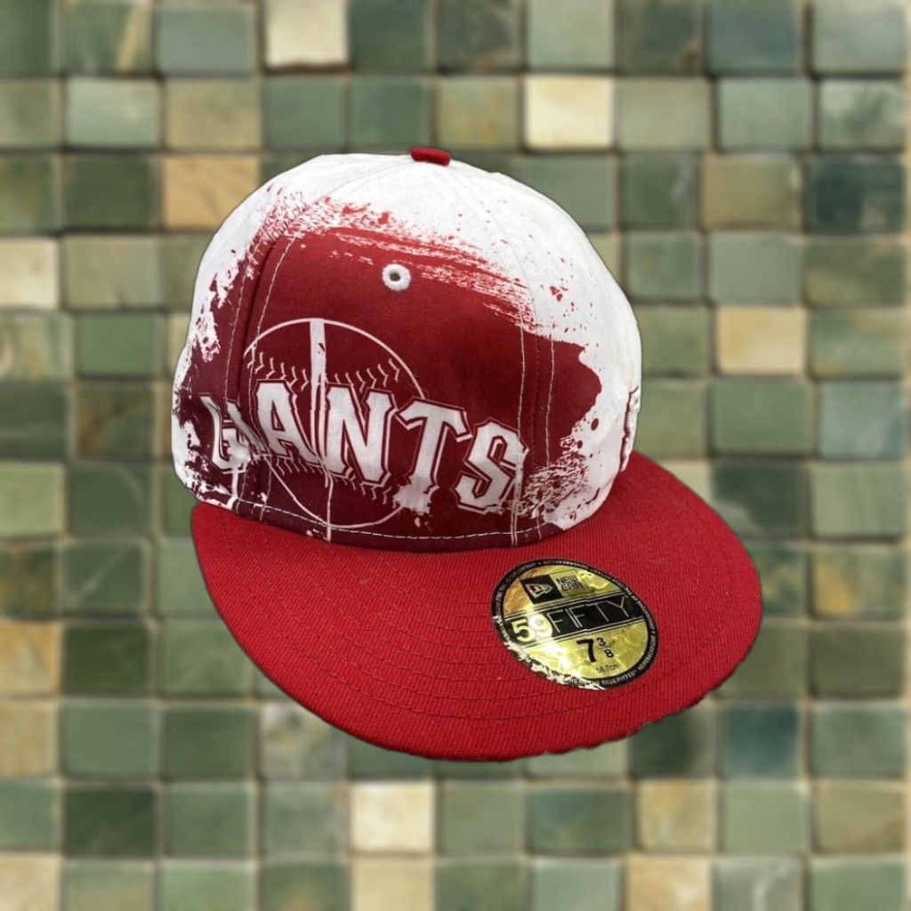 New Era San Francisco Giants New Era Hat Cap Fitted 59FIFTY Wool Blend MLB Baseball Mens Cap White 7 3/8 Vintage? No (exclude) Size ONE SIZE - 1 Thumbnail