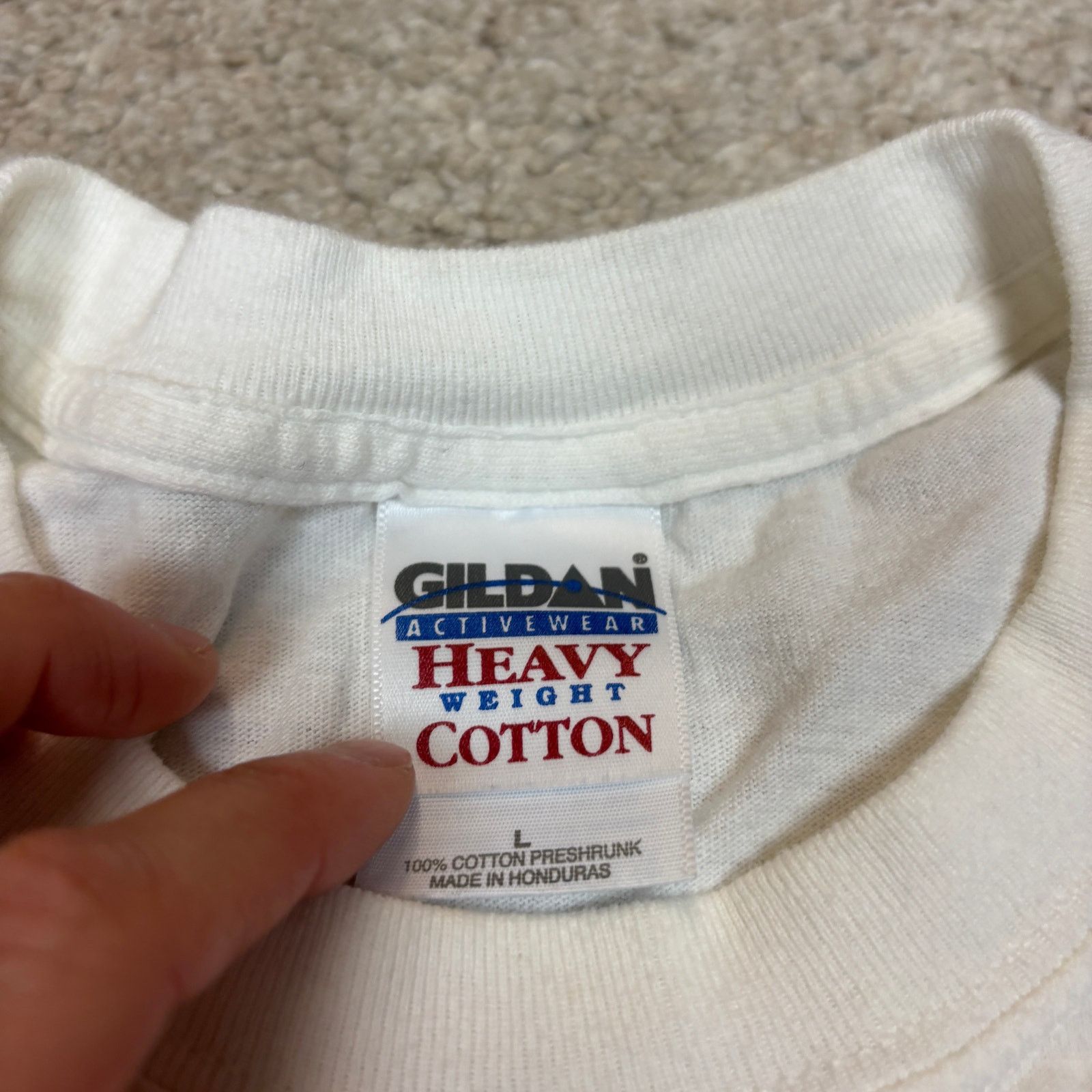 Gildan × Vintage Vintage 2001 Humane Society Member Dog Tee Shirt Men's Large Size US L / EU 52-54 / 3 - 7 Thumbnail