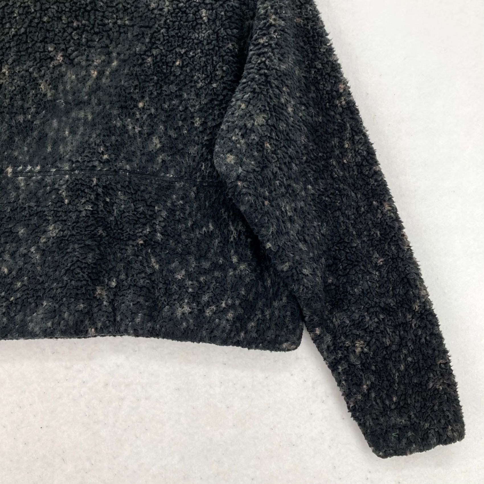 Prana prAna Polar Escape Fleece Sweatshirt Women XL Black Speckled Outdoor Cozy Sweatshirt Size XL / US 12-14 / IT 48-50 - 3 Thumbnail