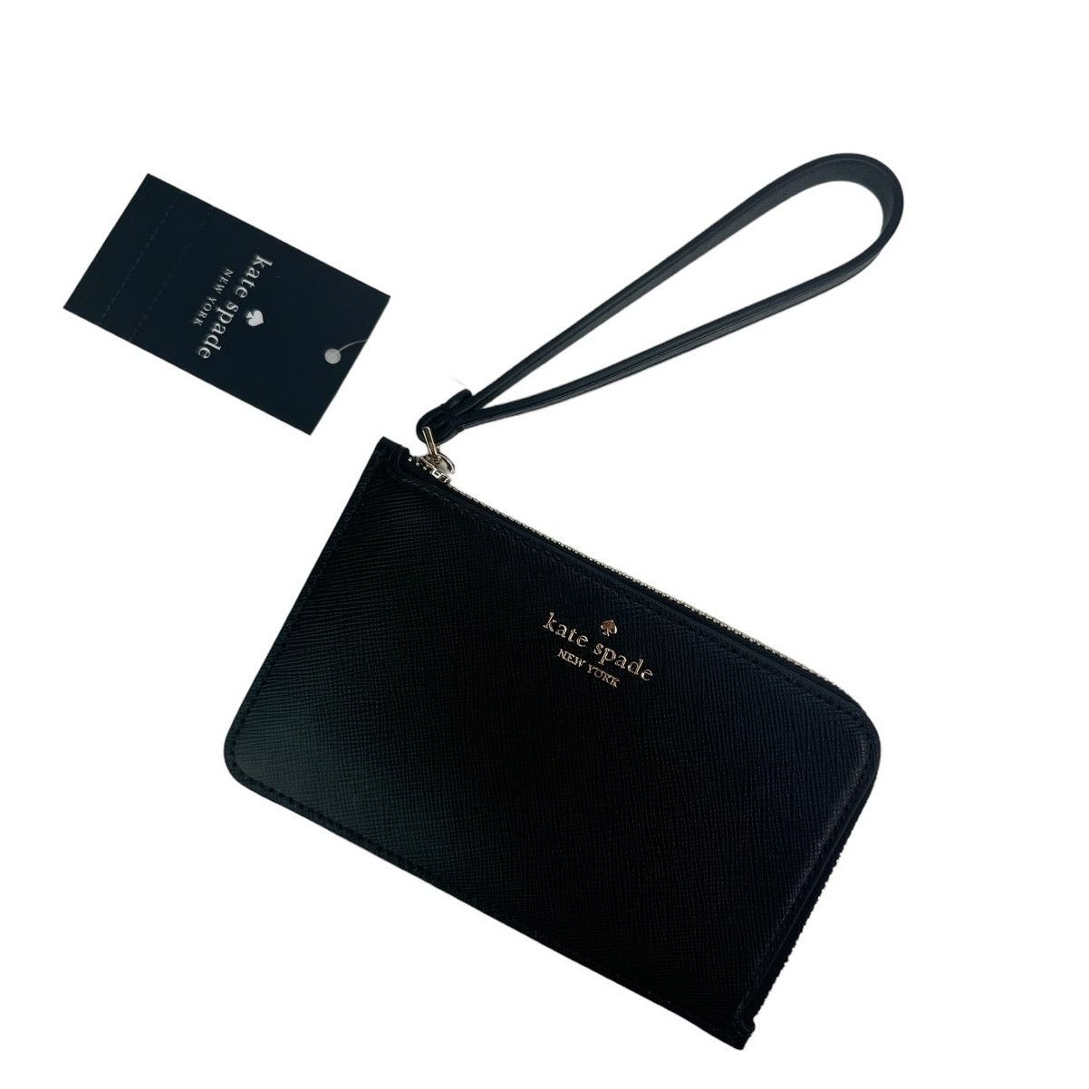 Kate Spade Kate Spade Lucy SMALL L-zip Wristlet black Size ONE SIZE - 1 Thumbnail