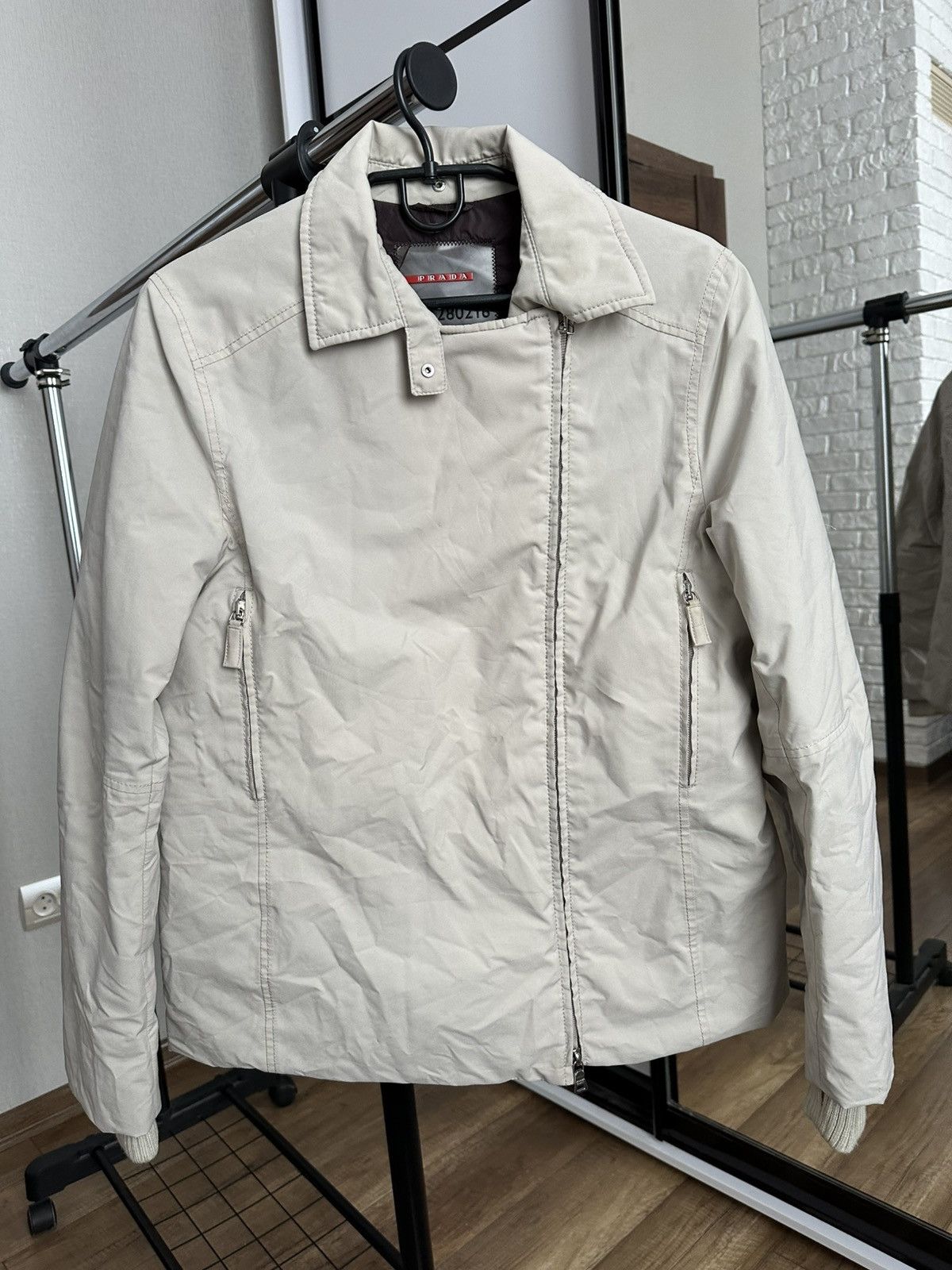 Prada Prada Italy Gore-tex Zip Jacket Vintage Size M / US 6-8 / IT 42-44 - 1 Thumbnail