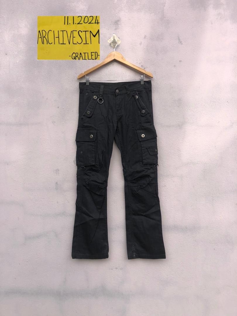 If Six Was Nine Japanese Brand Saucy Cool Tactical Multiy Zipper Size US 29 - 2 Thumbnail