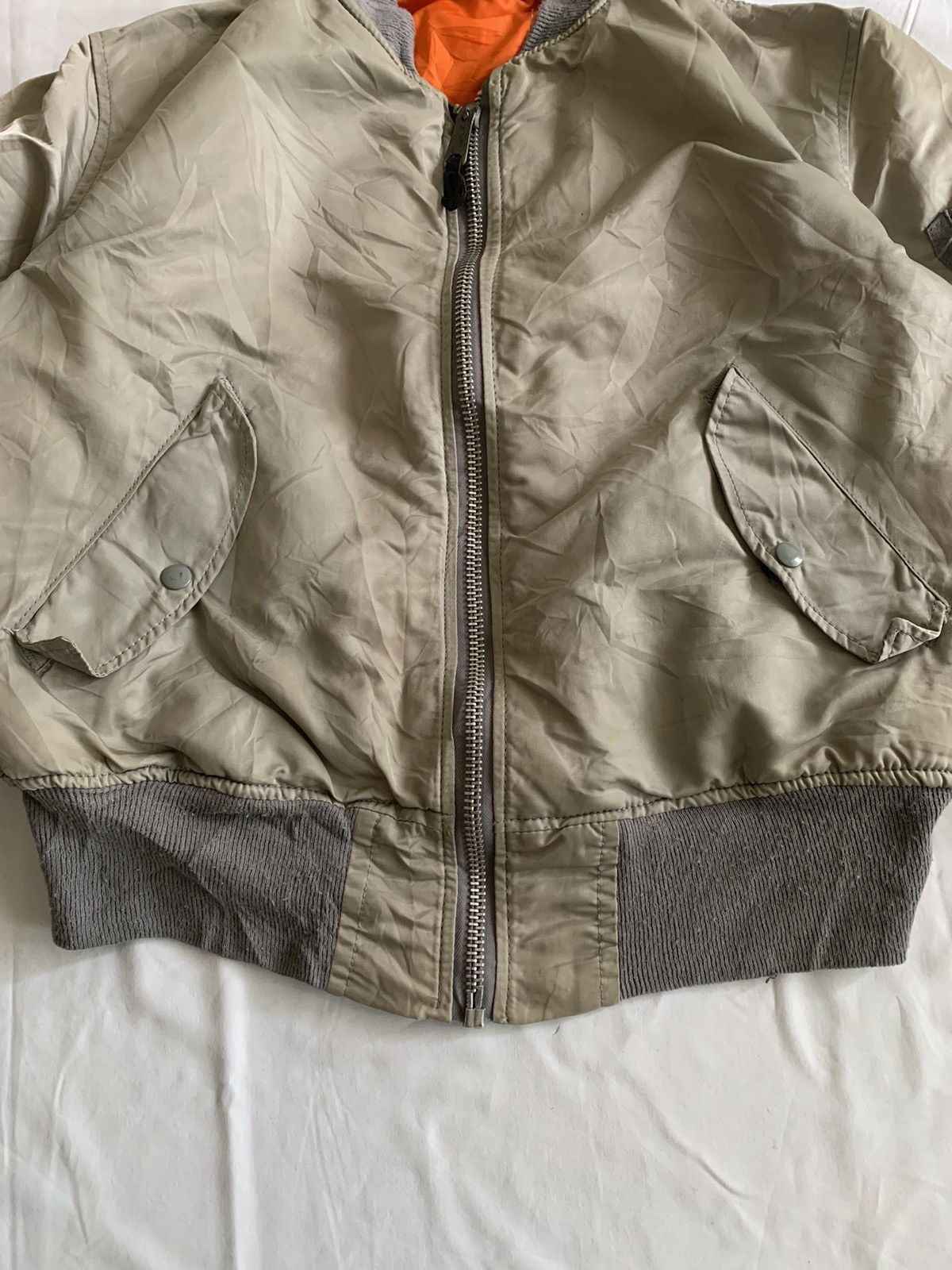Avirex ALPHA INDUSTRIES VINTAGE REVERSIBLE BOMBER JACKET Size US L / EU 52-54 / 3 - 6 Thumbnail