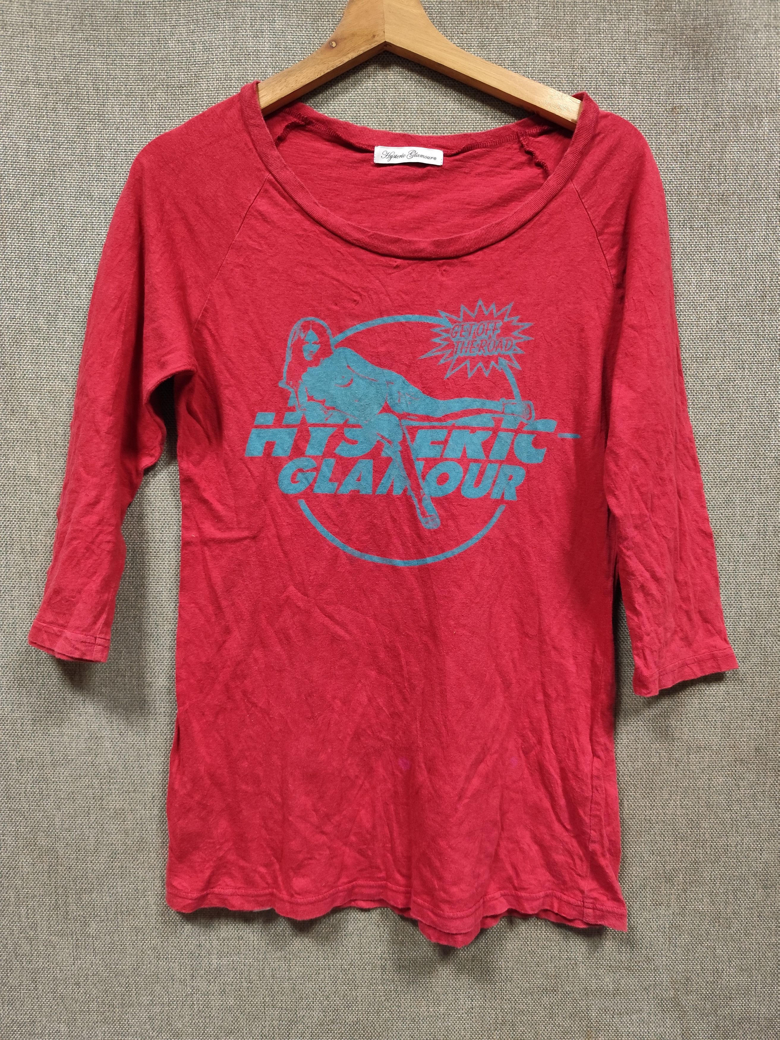 t shirt long sleeve hysteric glamour get off the road