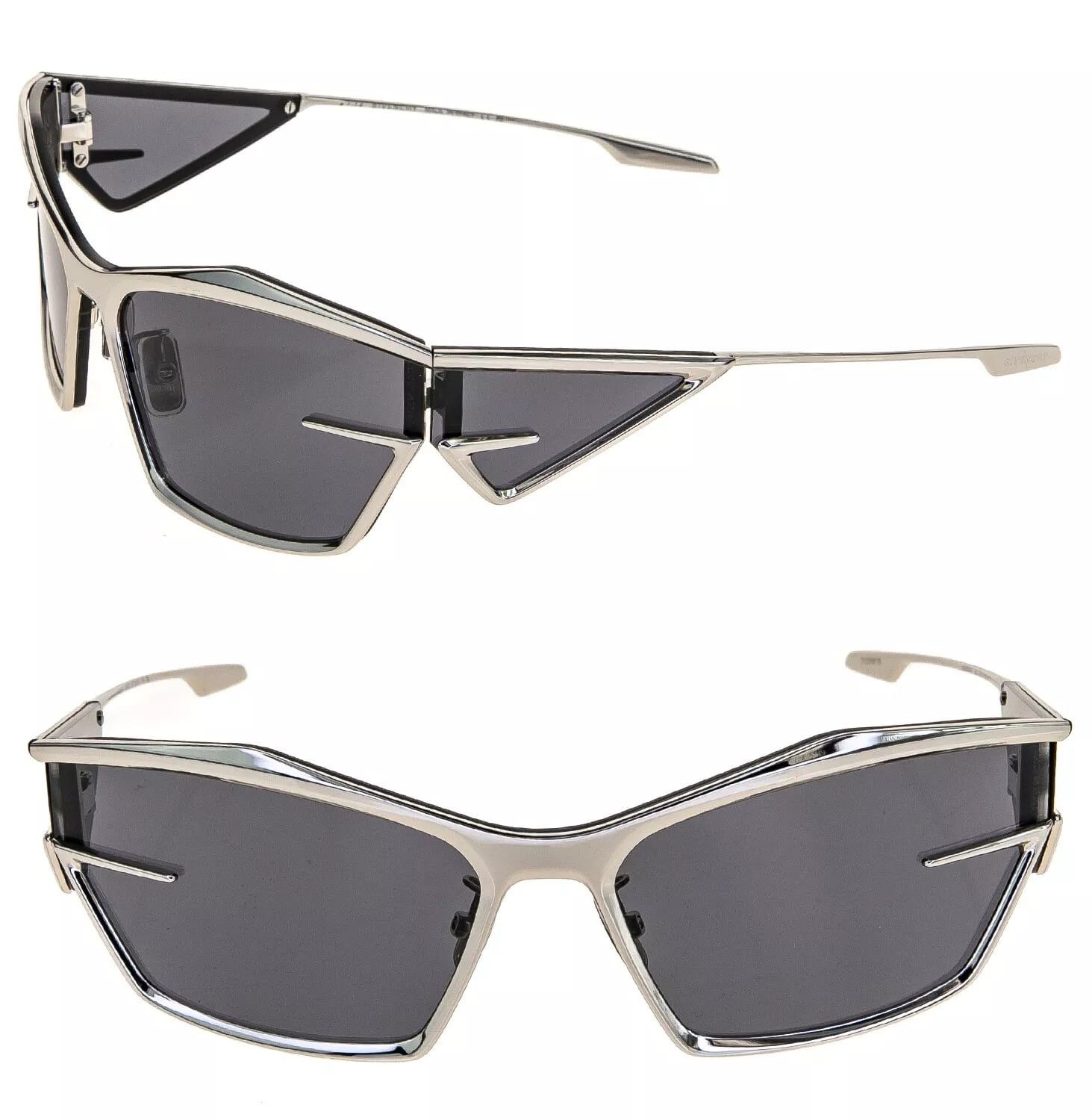 image of Givenchy Giv Cut 40066 Ruthenium Black Gv40066U Sunglasses, Women's