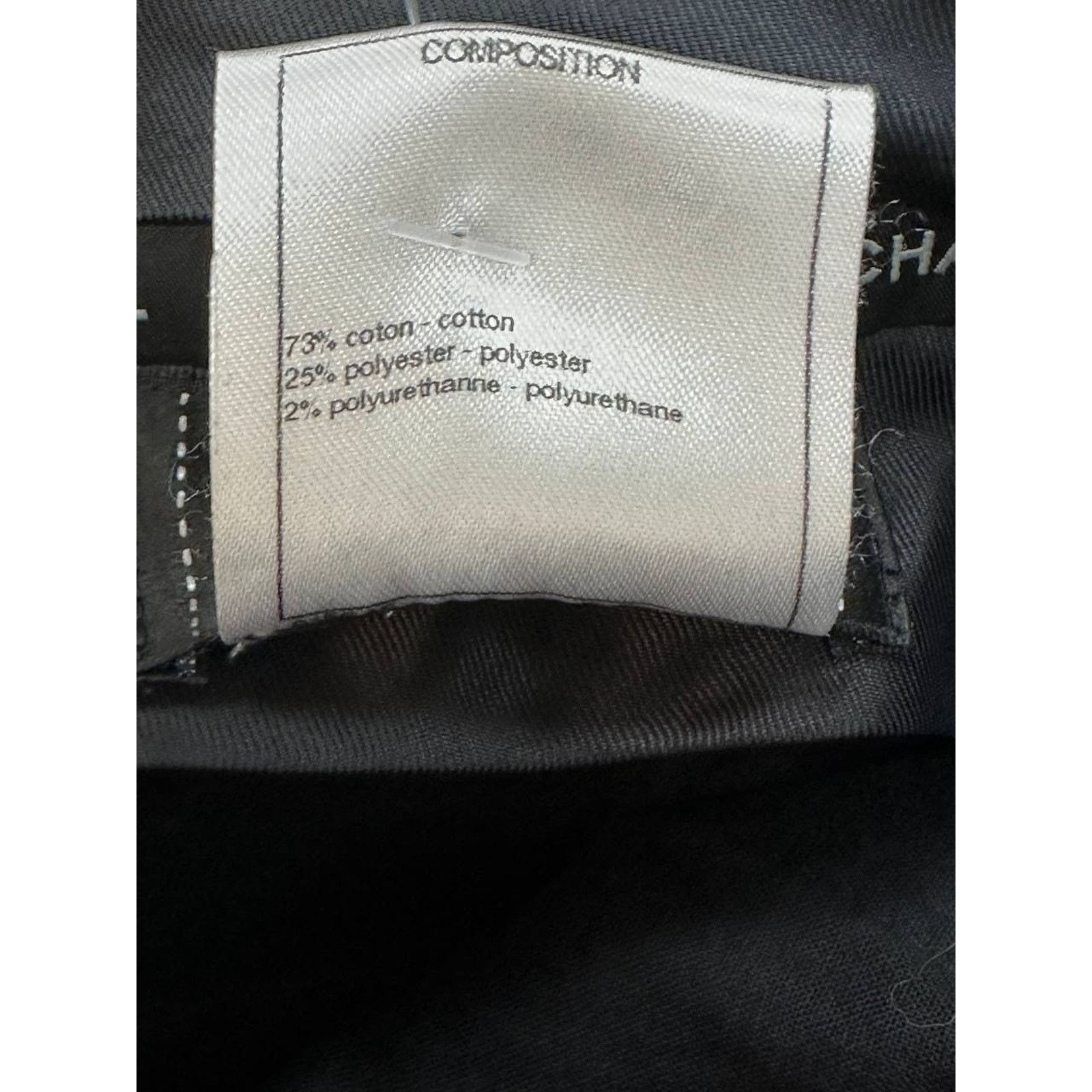 Chanel CHANEL 2023 Black White Striped Wide Leg Jeans Sz. 42 Size 27" / US 4 / IT 40 - 4 Thumbnail