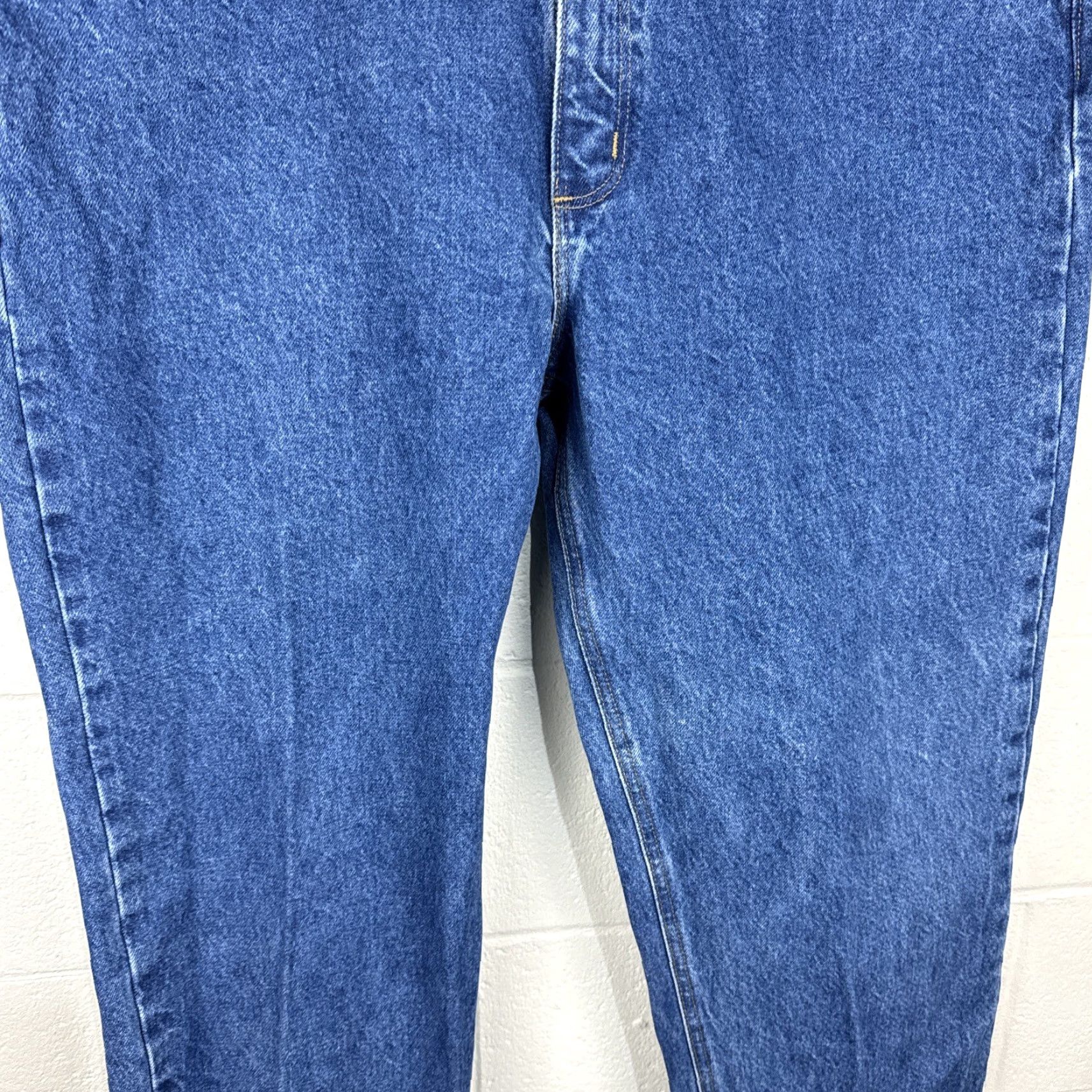Carhartt VINTAGE Carhartt Jeans B17 DST Men 40x34 Medium Wash 36 Inseam 5-Pocket Logo Zipper Button Relaxed Std Straight Mens Size US 40 / EU 56 - 5 Thumbnail