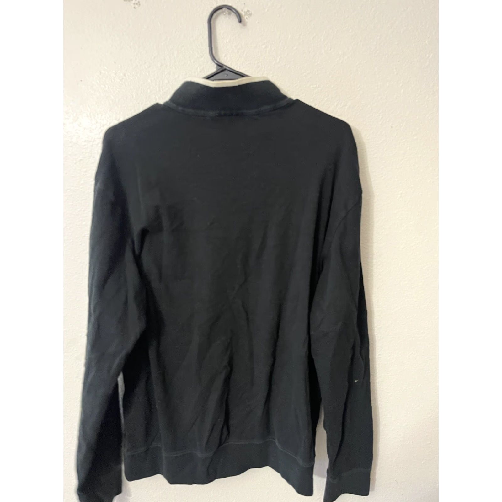 Polo Ralph Lauren Polo Golf Ralph Lauren Men's L 1/4-Zip Pullover Sweater Black Long-Sleeve Shirt/Top Size US L / EU 52-54 / 3 - 2 Thumbnail