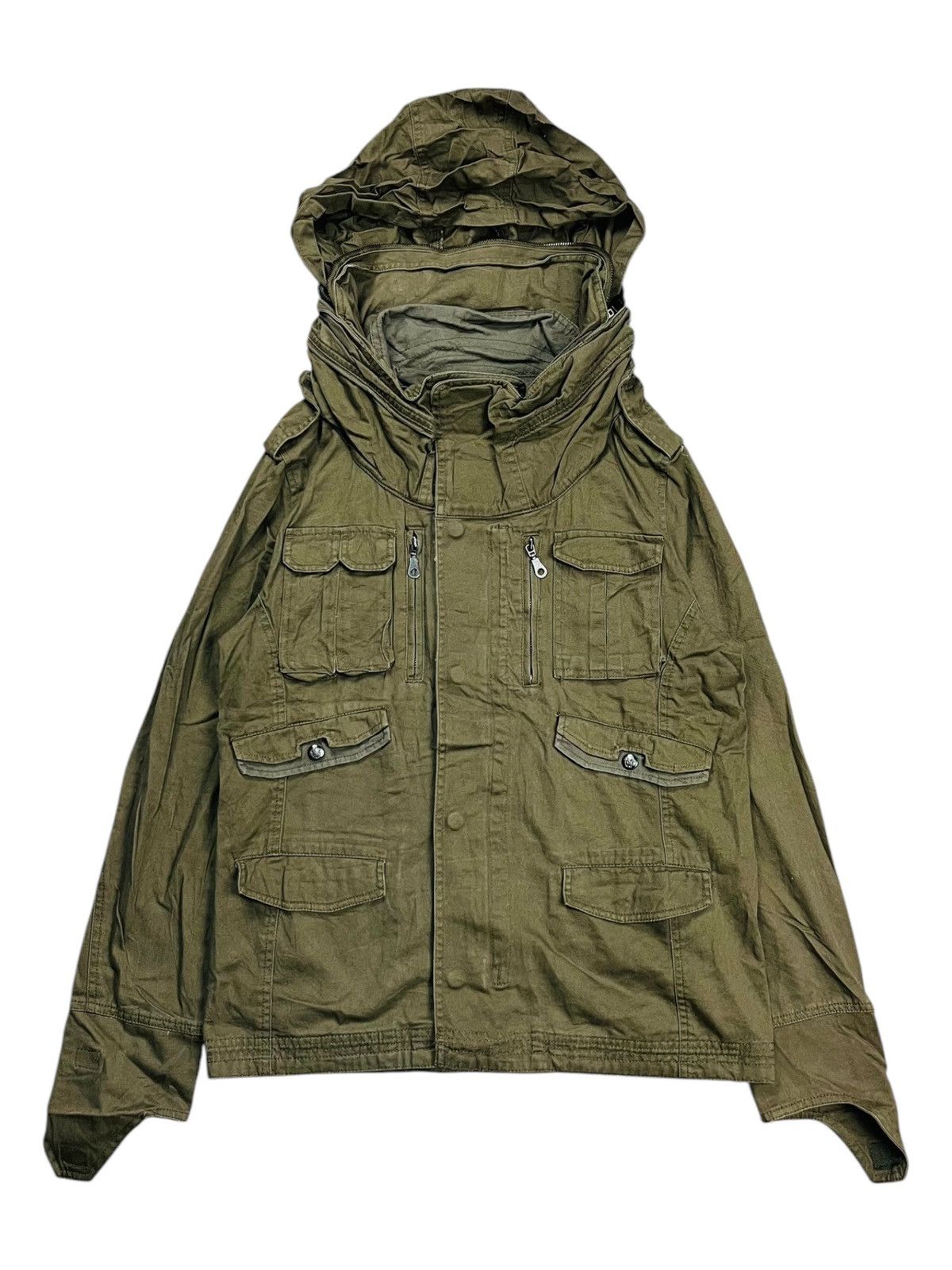 If Six Was Nine 2000s In The Attic - Apocalypse Cyber Bono Jacket Size US M / EU 48-50 / 2 - 1 Thumbnail