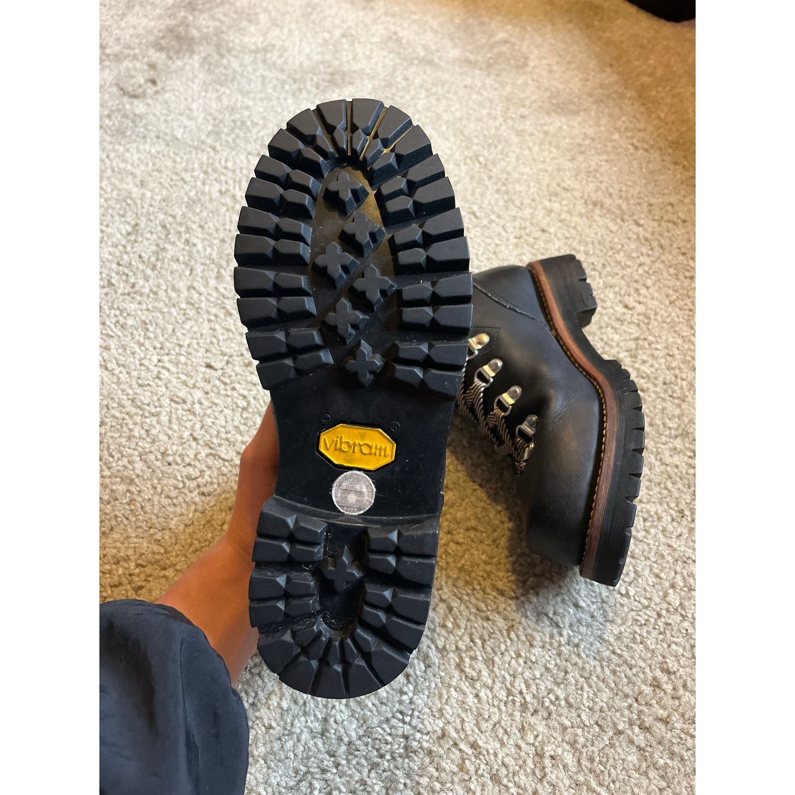 Bape × Nigo Authentic Bape 90’s Vibram Combat Hiking Boots US 6 Size US 6 / EU 39 - 6 Thumbnail