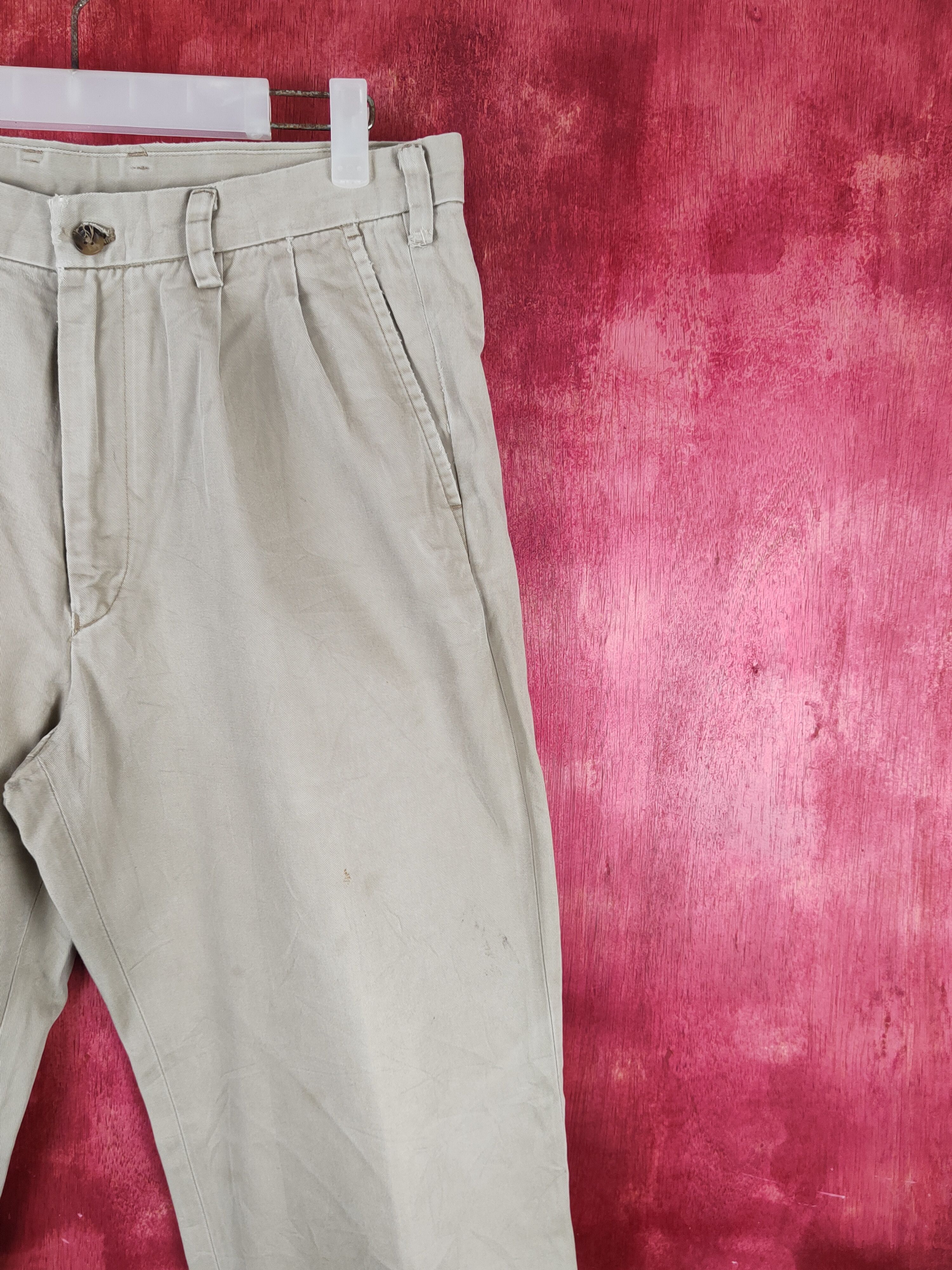 Japanese Brand Topvalu Beige Multipocket Casual Pants #S1825 Size US 30 / EU 46 - 5 Thumbnail