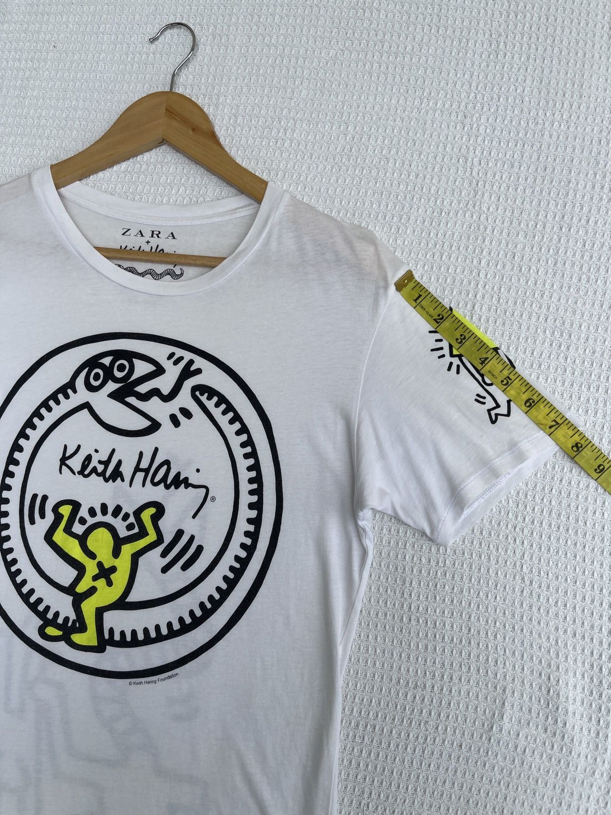 Keith Haring LastDrop🔥Keith Haring x Zara tee Art Streetwear Hype Y2k Tee Size US M / EU 48-50 / 2 - 13 Thumbnail