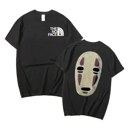 Other 90s Anime No Face Man Graphic Printed T-shirts Size US L / EU 52-54 / 3 - 2 Thumbnail