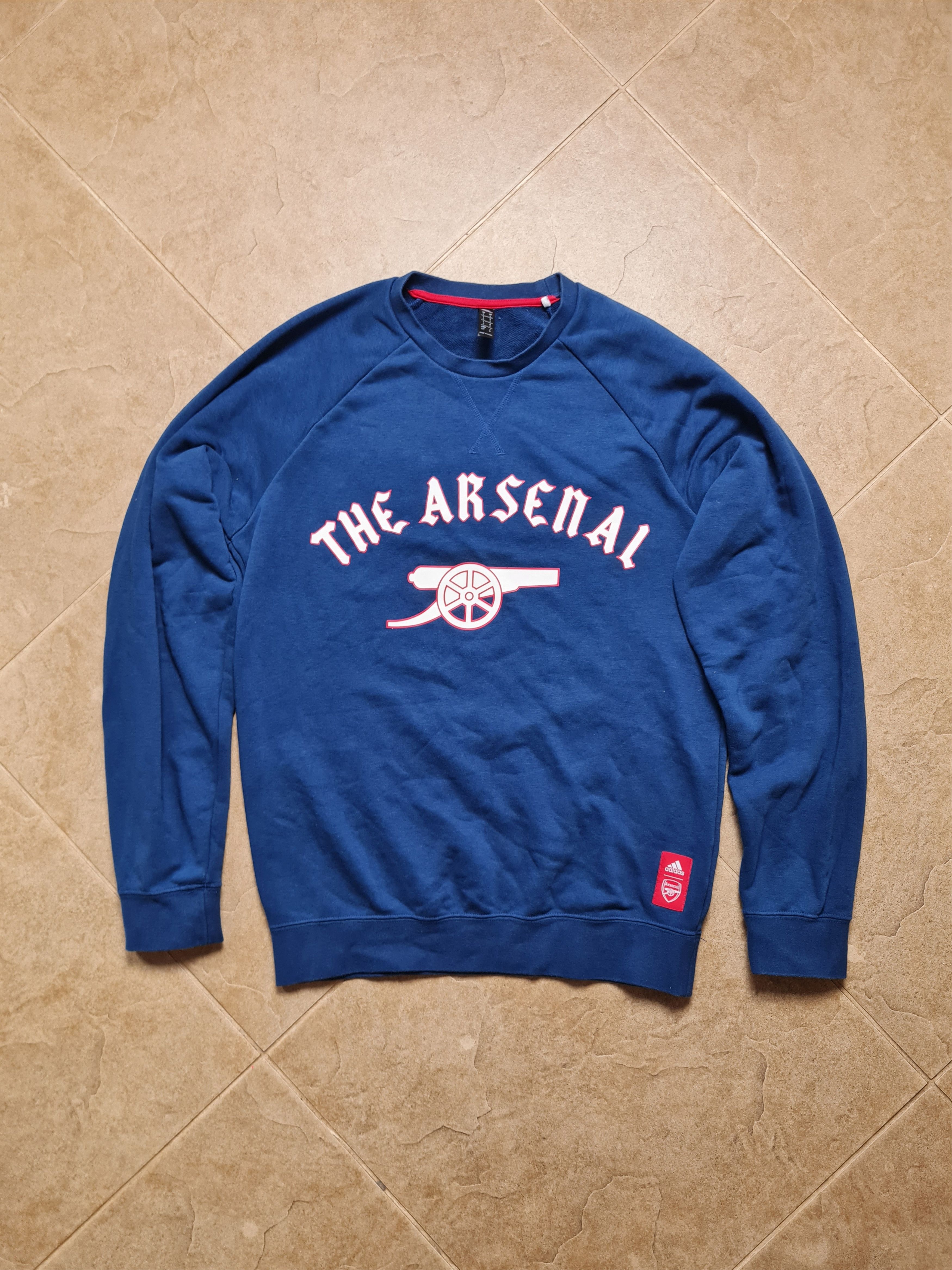 Adidas Sweatshirt Arsenal Adidas Graphic Crew Mystery Blue 21/22 Size US M / EU 48-50 / 2 - 1 Thumbnail