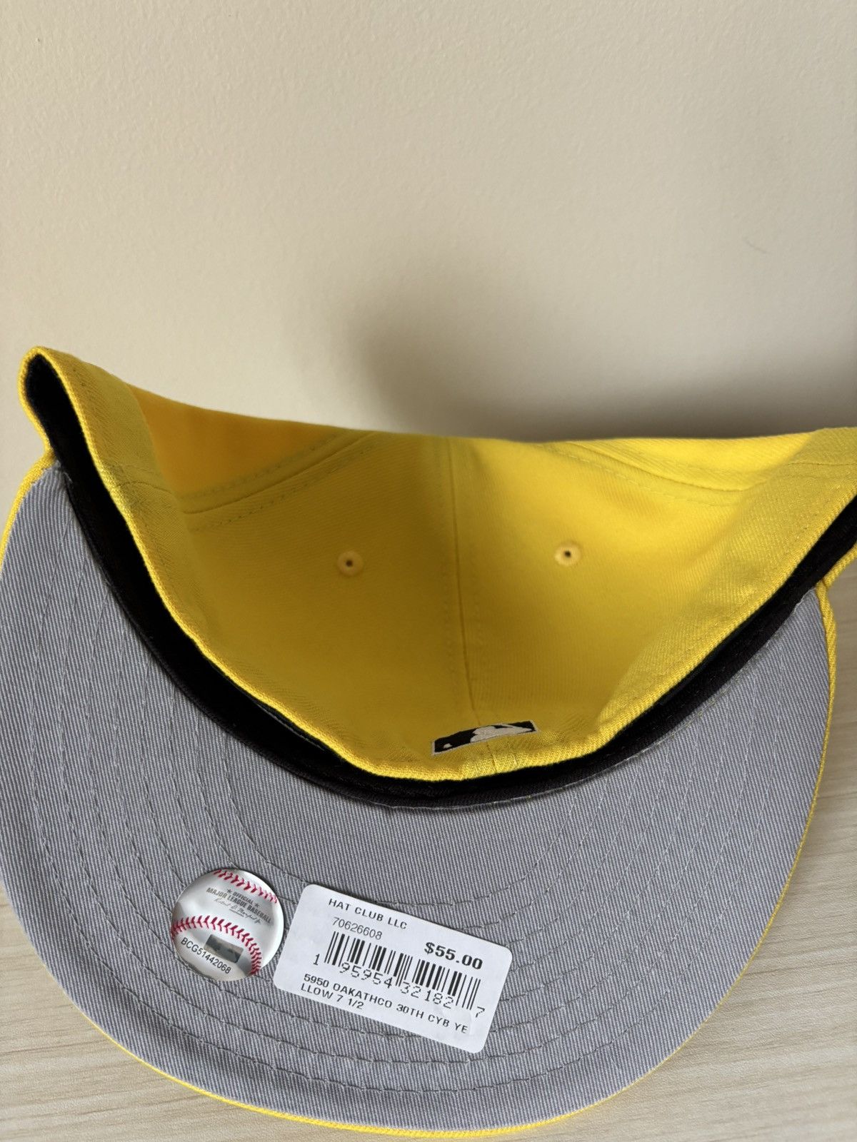 Hat Club Oakland A’s Fitted Size 7 1/2 Hat Club Size ONE SIZE - 6 Thumbnail