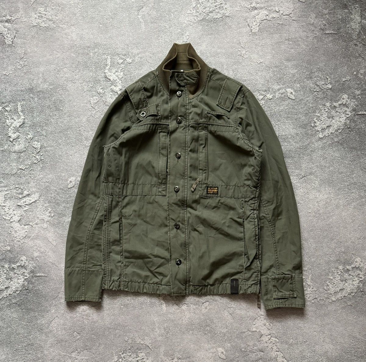 G-Star G star raw M/L cargo vintage bondage jacket military bomber Size US L / EU 52-54 / 3 - 7 Thumbnail