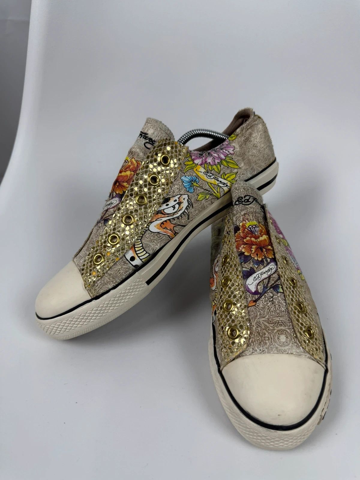 Ed Hardy Ed Hardy Sneakers Print Emblished size 39 Size US 7 / IT 37 - 6 Thumbnail