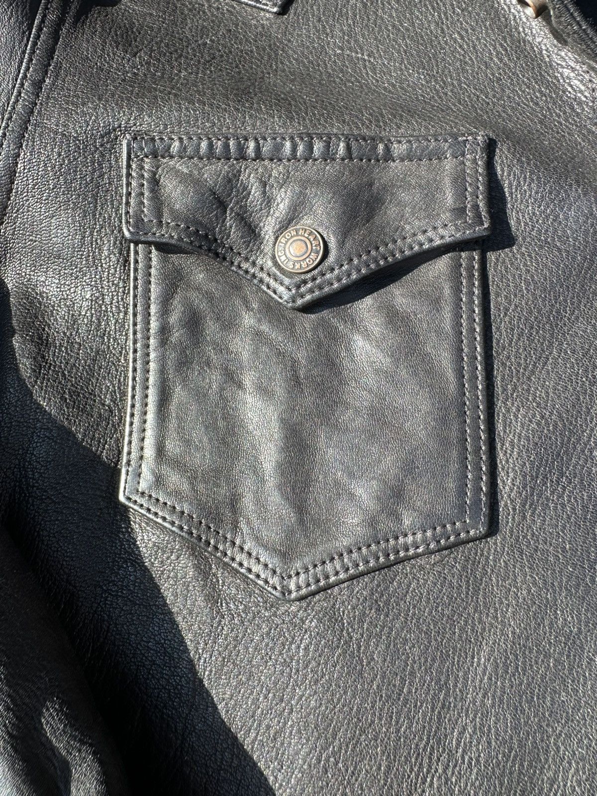 Iron Heart Leather shirt Size US M / EU 48-50 / 2 - 5 Thumbnail