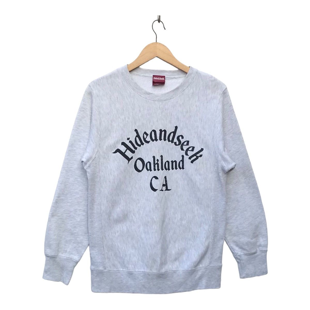 Japanese Brand Hide and Seek Oakland California Sweatshirt Size US S / EU 44-46 / 1 - 1 Thumbnail