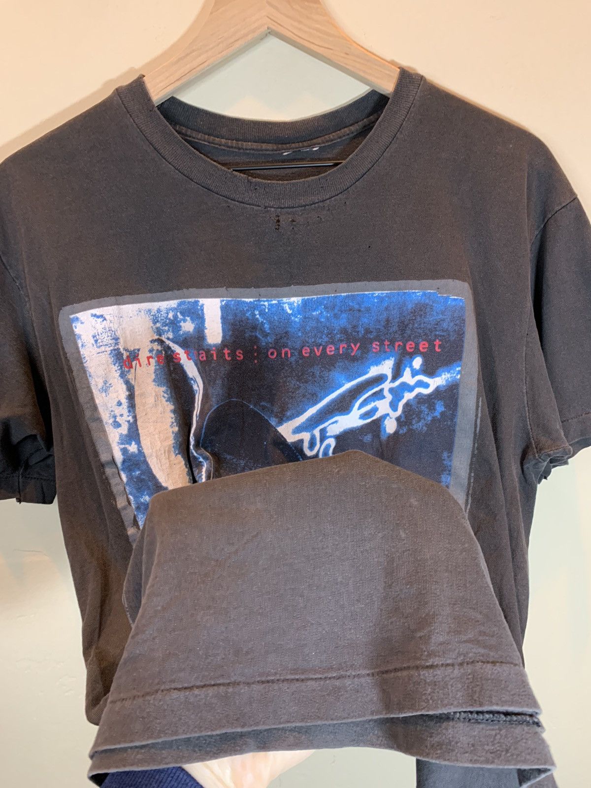 Band Tees × Vintage *RARE* Vintage 1992 Dire Straits On Every Street Tour Shirt Size US L / EU 52-54 / 3 - 5 Thumbnail