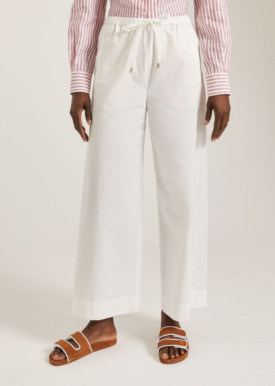 Loro Piana o1srvl11e0424 Trouser in White Size 32" / US 10 / IT 46 - 2 Thumbnail