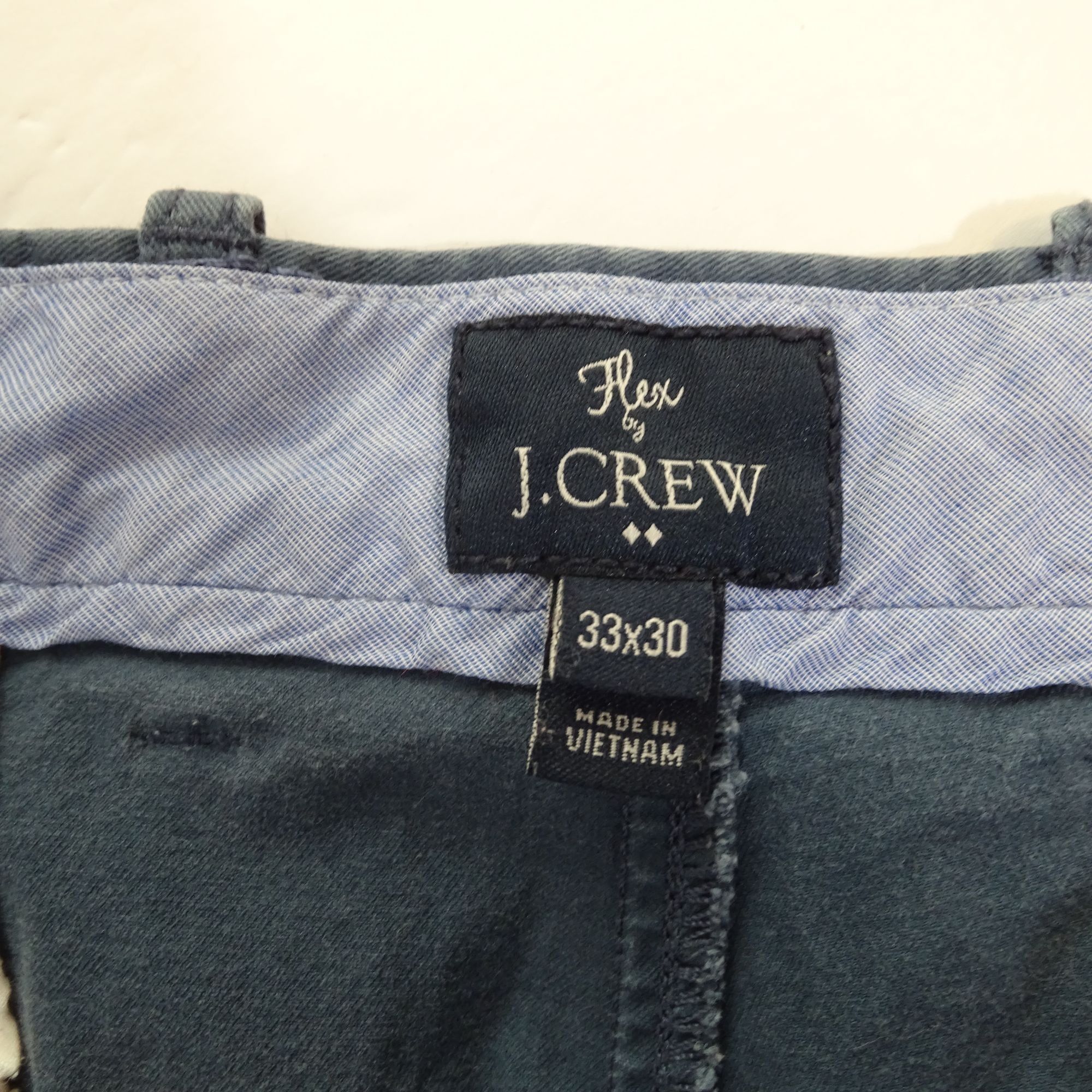 J.Crew Flex By J Crew Sutton Men Blue Chino Pants Size 33 x 30 Size US 33 - 6 Thumbnail