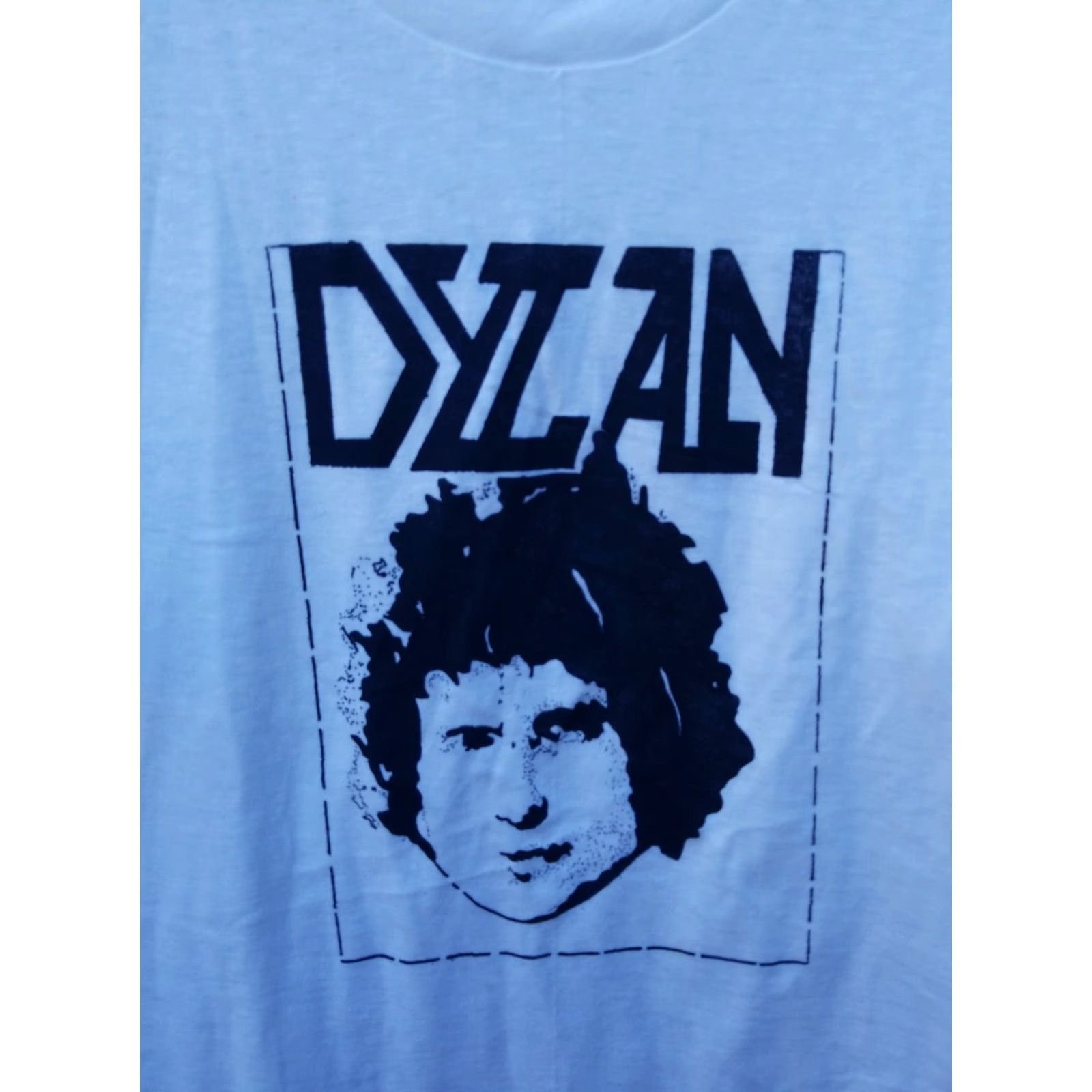 Hanes VINTAGE Hanes T-Shirt 80s DEADSTOCK TOUR CONCERT SHIRT Large White Mens XL? Size US L / EU 52-54 / 3 - 2 Thumbnail