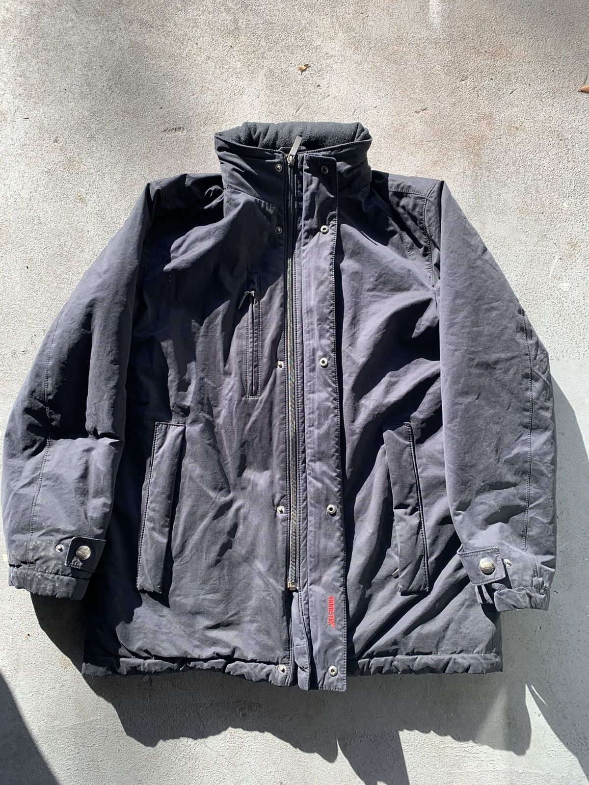 Goretex × Vintage Gore-Tex X Eres EXTREMELY RARE black weatherproof jacket Size US L / EU 52-54 / 3 - 7 Thumbnail