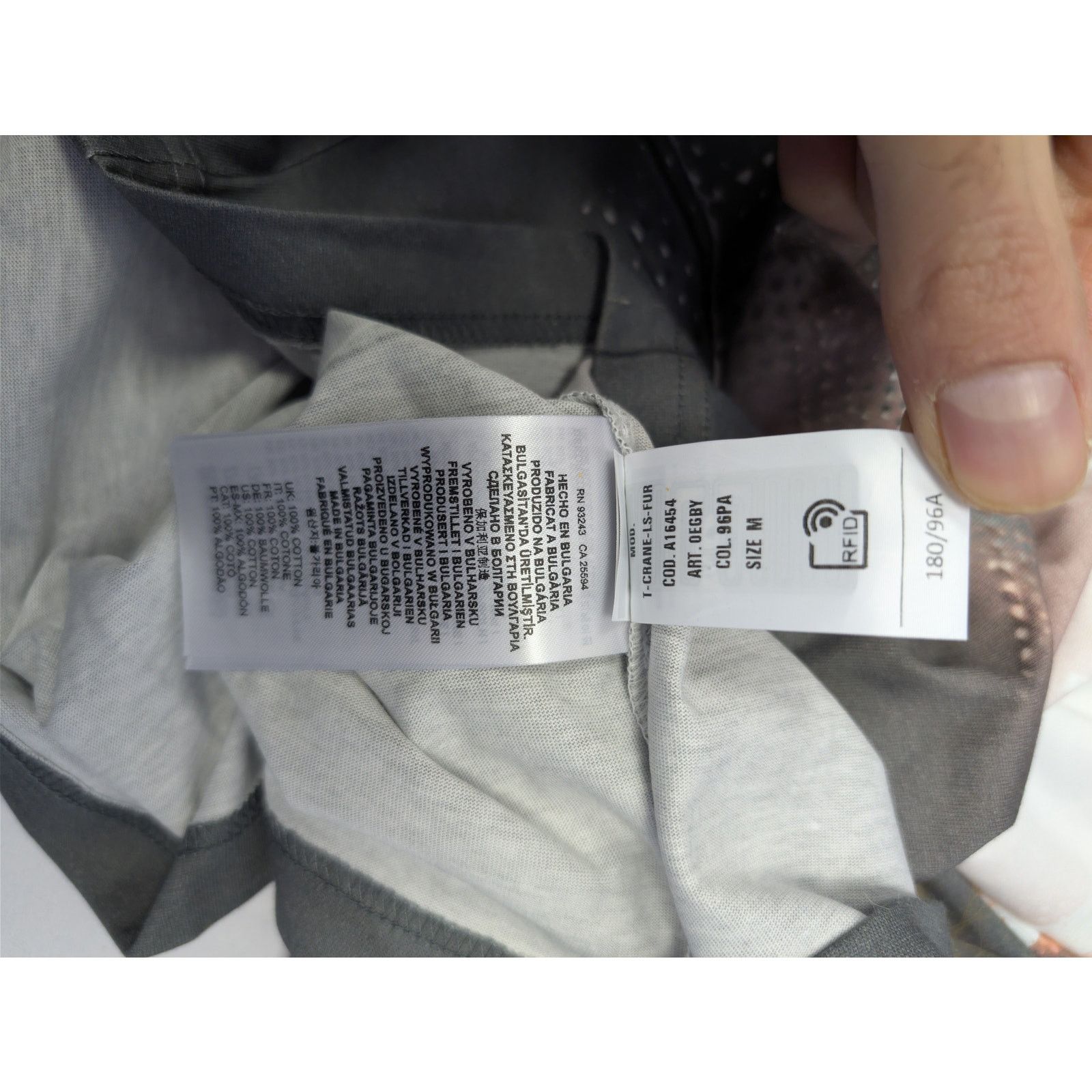 Diesel o1rshd1 Long Sleeve T-Shirt in Multicolor Size US M / EU 48-50 / 2 - 19 Thumbnail