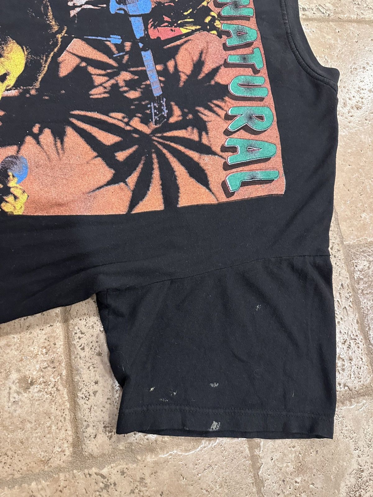Bob Marley × Rap Tees × Vintage Vintage Bob Marley 90s Natural Mystic Rap Tee T-Shirt Size US XXL / EU 58 / 5 - 13 Thumbnail