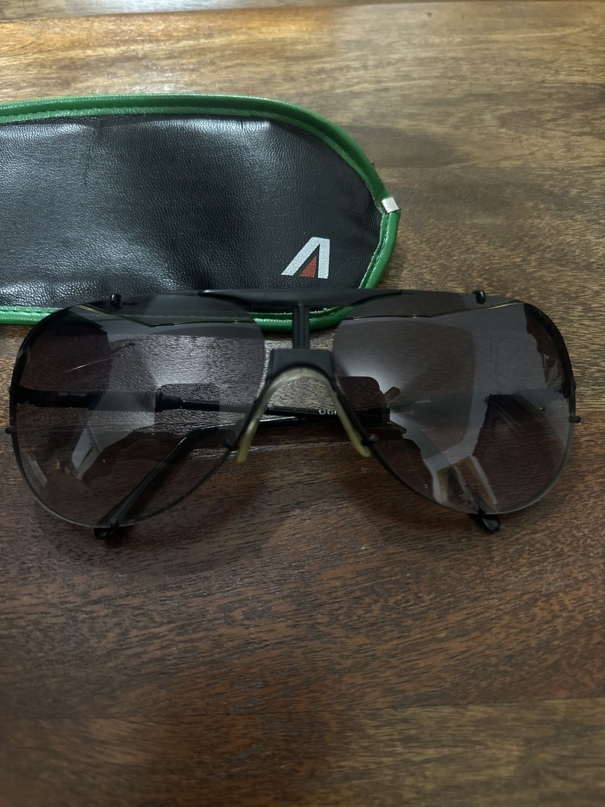 Kanye West Vintage Alitalia Sport 550 Sunglasses *Extremely Rare* Size ONE SIZE - 3 Thumbnail