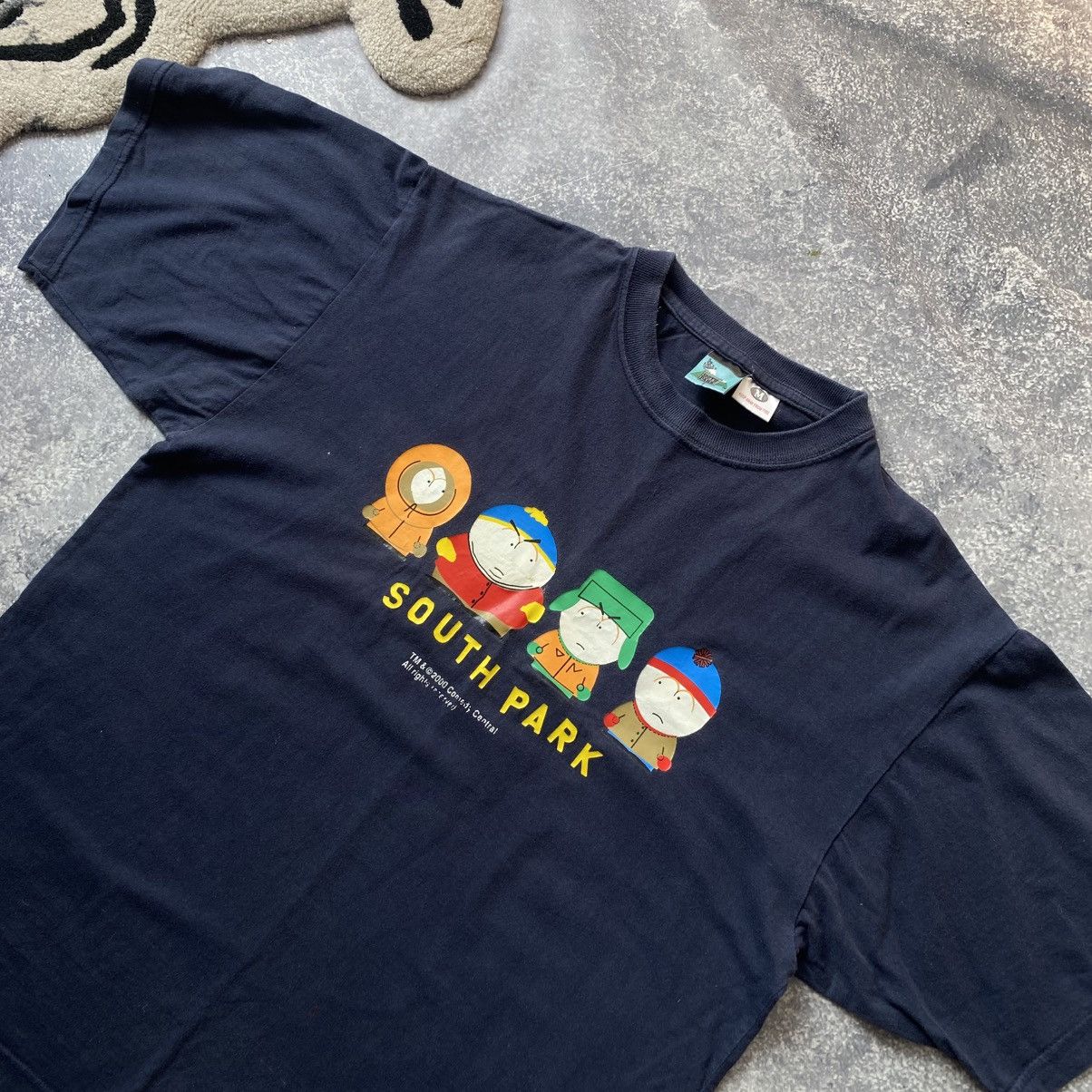 Cartoon Network Vintage South Park 2000 big logo Camedy cartoon tee Size US M / EU 48-50 / 2 - 2 Thumbnail