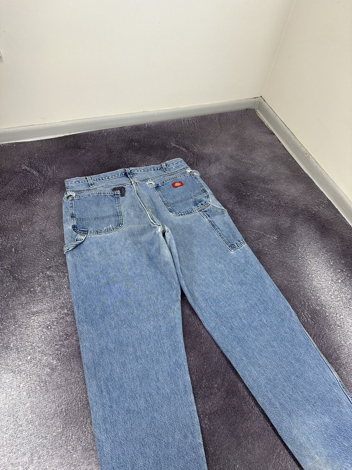 Dickies Vintage Dickies Light Blue Carpenter USA Opium Work Pants Size US 38 / EU 54 - 5 Thumbnail
