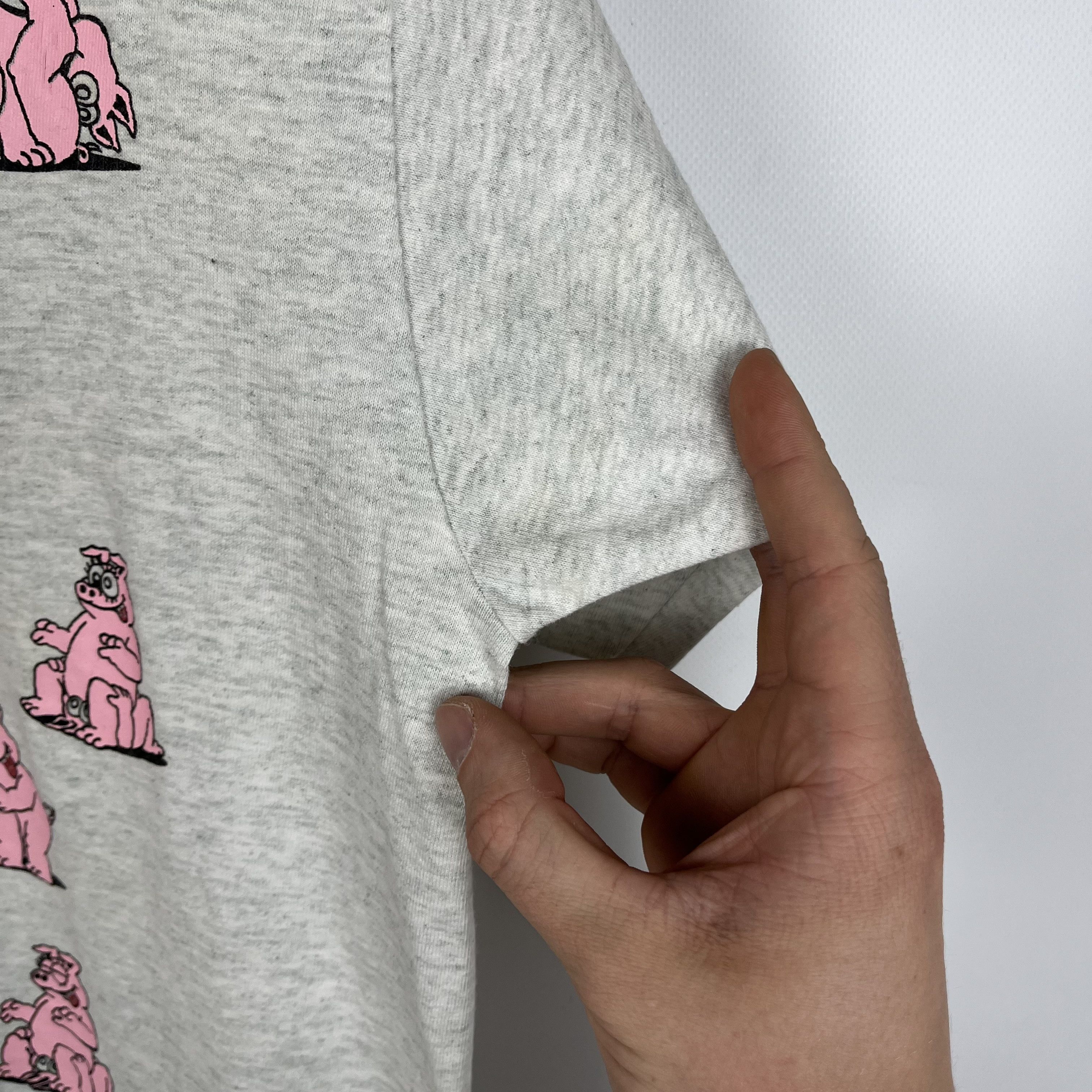 Vintage Vintage Pig Sex Vulgar Adult Humor T Shirt 1991 Size US XL / EU 56 / 4 - 23 Thumbnail