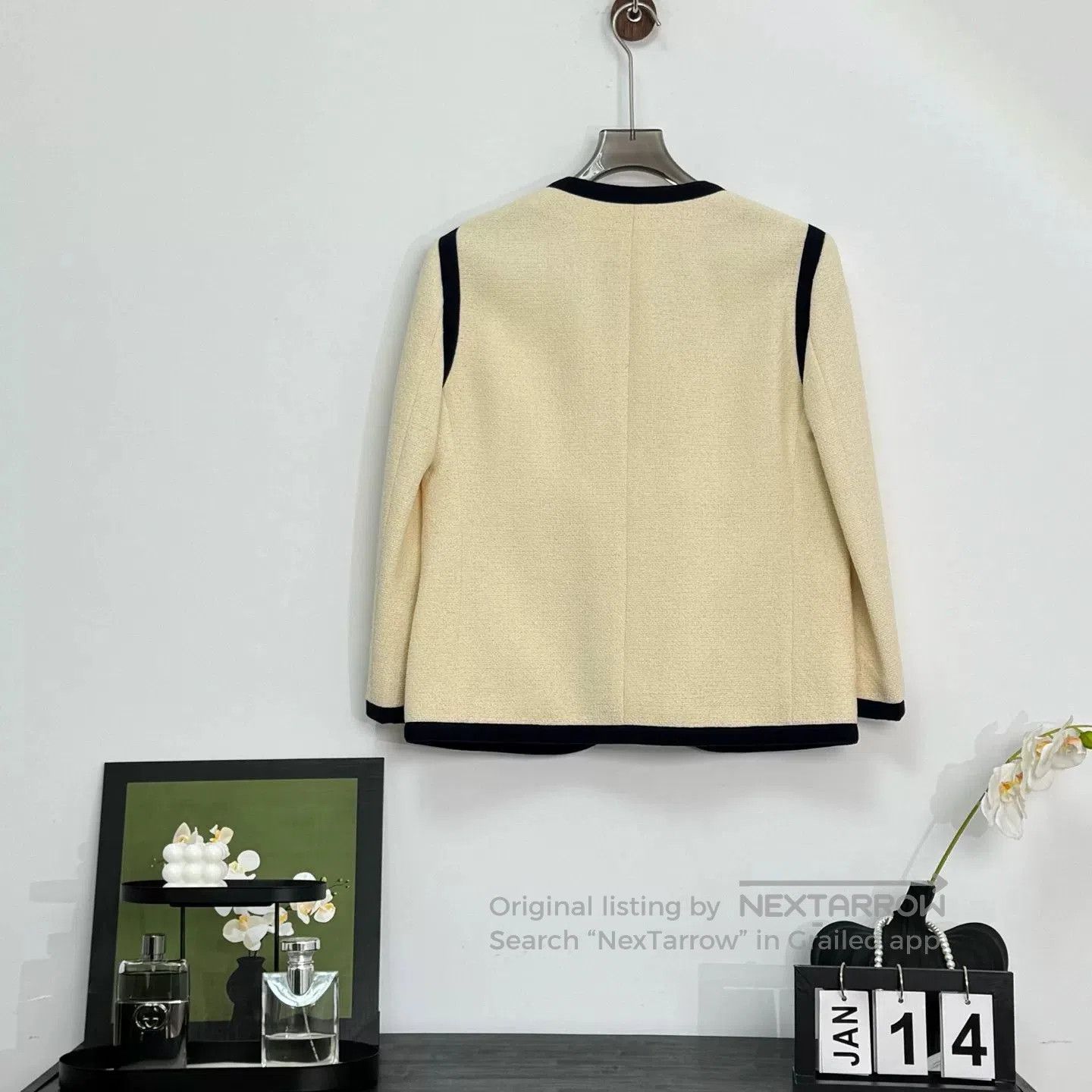 Gucci Gucci Color-blocked Jacket with Gold Detail. Size M / US 6-8 / IT 42-44 - 2 Thumbnail