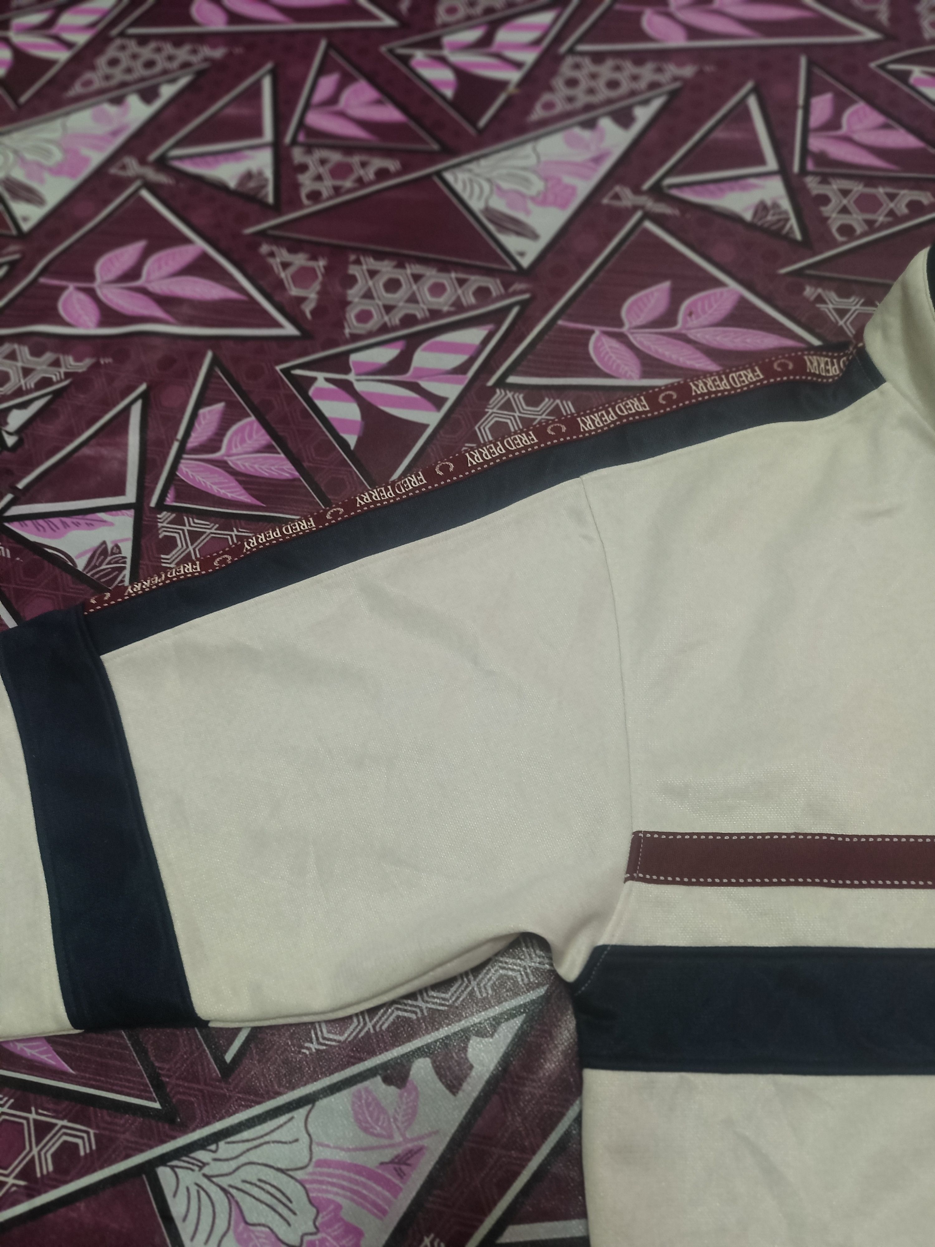 Fred Perry Vintage Fred Perry Track Jacket Side tape Size US M / EU 48-50 / 2 - 2 Thumbnail