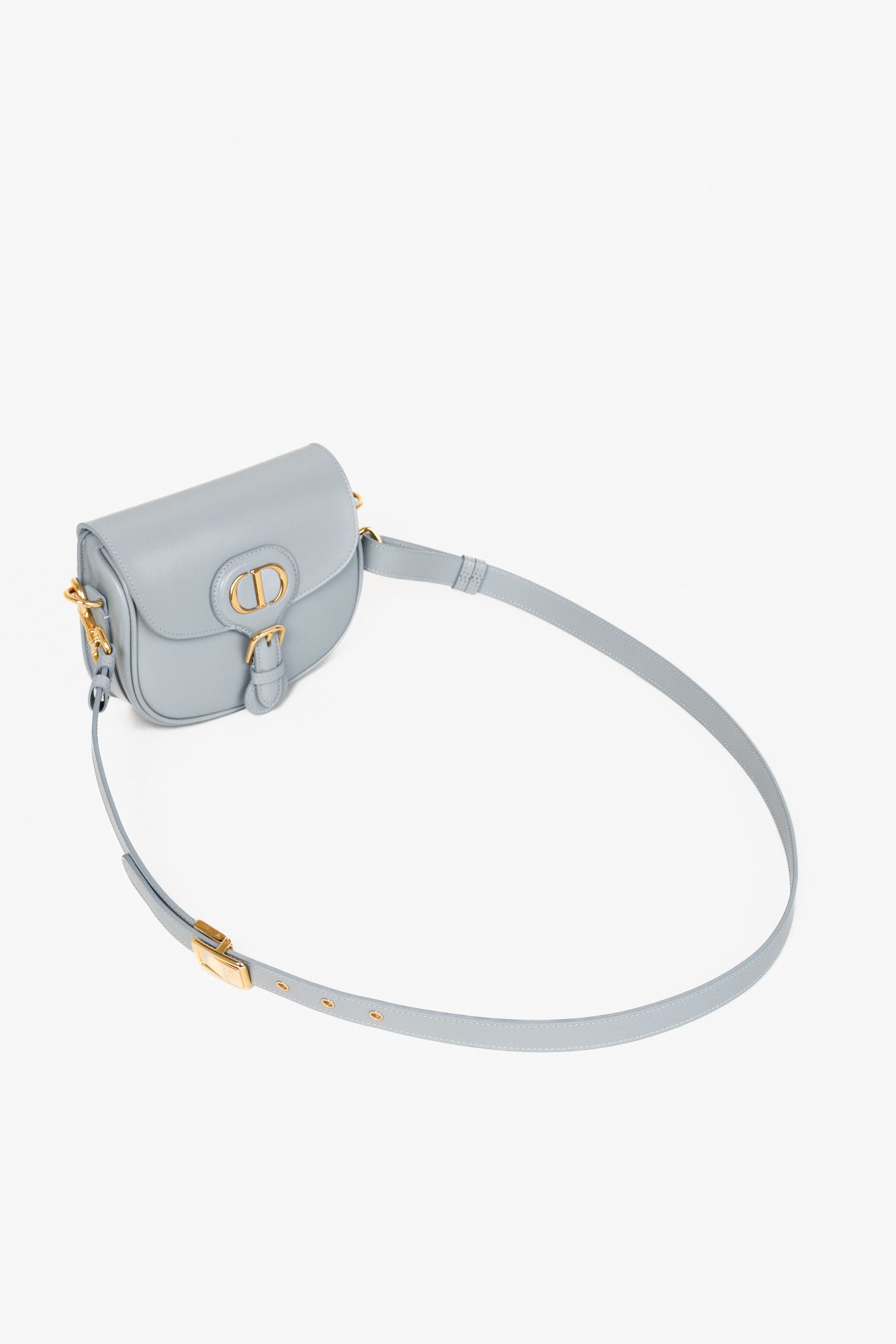 Dior Christian Dior Bobby Blue Calfskin Leather Crossbody Bag Size ONE SIZE - 6 Thumbnail