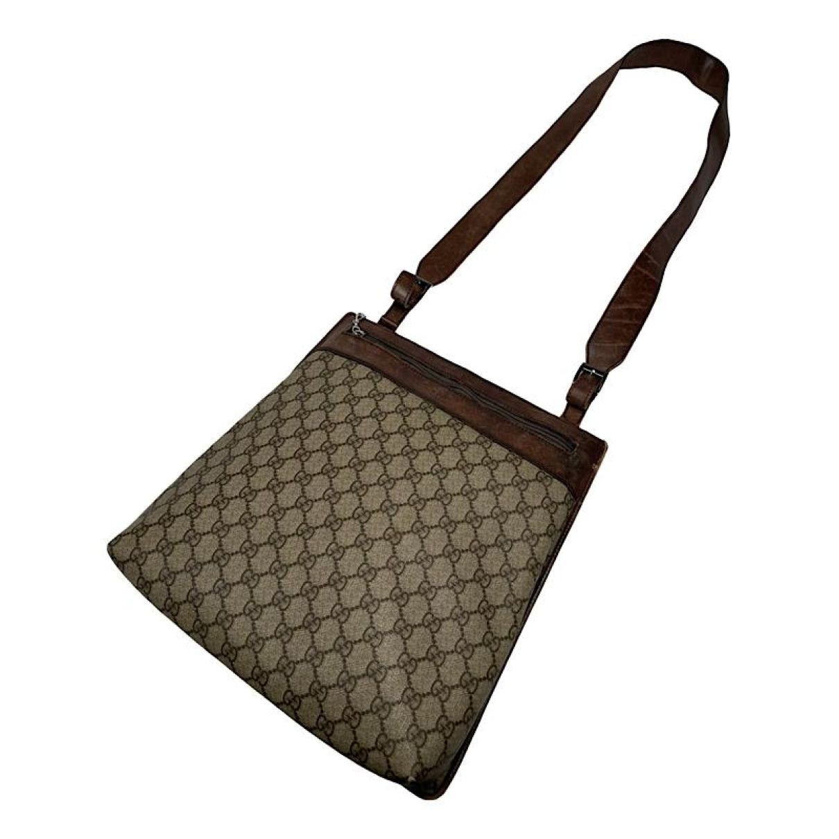 Ophidia Cut Out Grey Leather Handbag