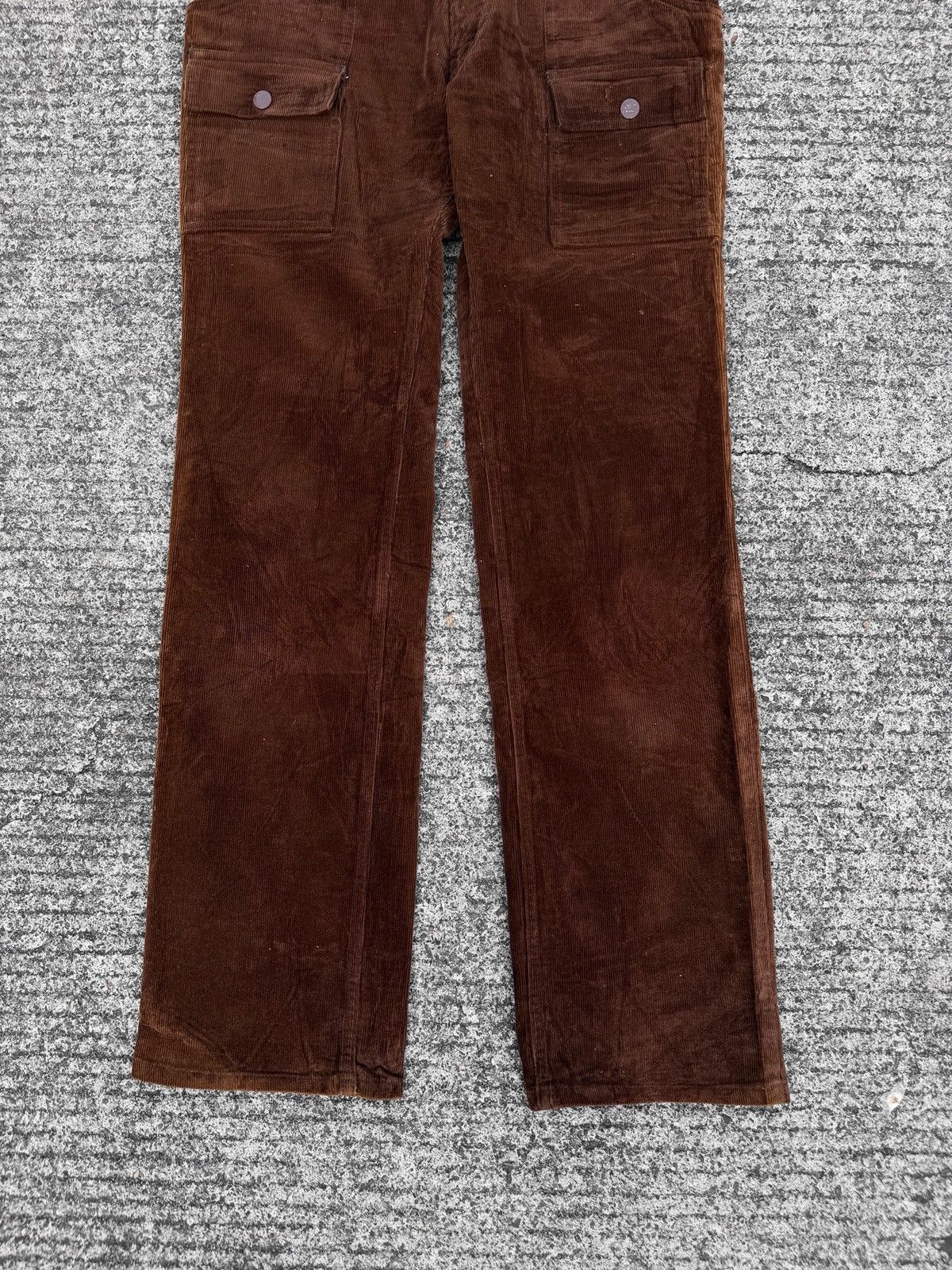 Number (N)ine Number (N)ine AW02 Nowhere man Multi-pocket Corduroy Pants Size US 30 / EU 46 - 8 Thumbnail