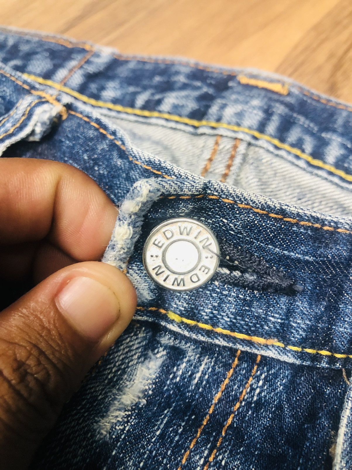 Edwin Edwin Distressed Jeans (21) Size US 32 / EU 48 - 7 Thumbnail