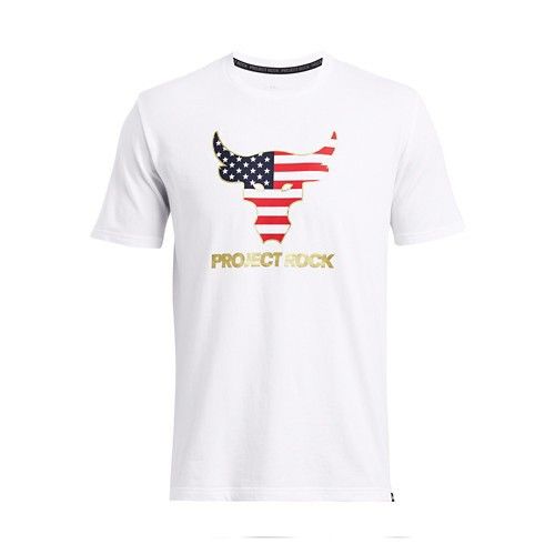 Under Armour Men's Under Armour Project Rock RWB Graphic T-Shirt Size XL Size US XL / EU 56 / 4 - 1 Thumbnail