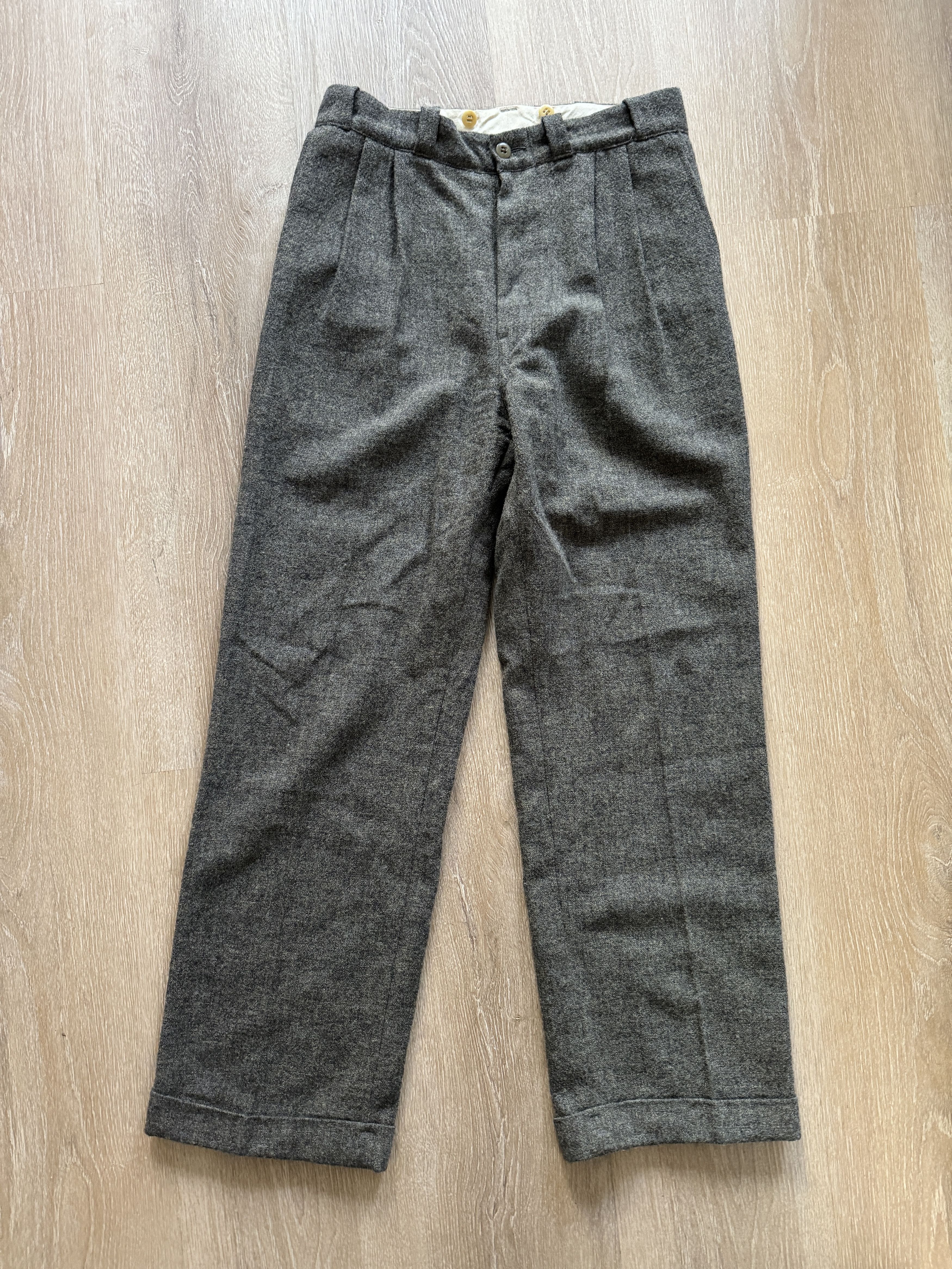 Taiga Takahashi Lot 201 Work Trousers 100% Wool | Grailed Taiga Takahashi Lot 201 Work Trousers 100% Wool | Grailed