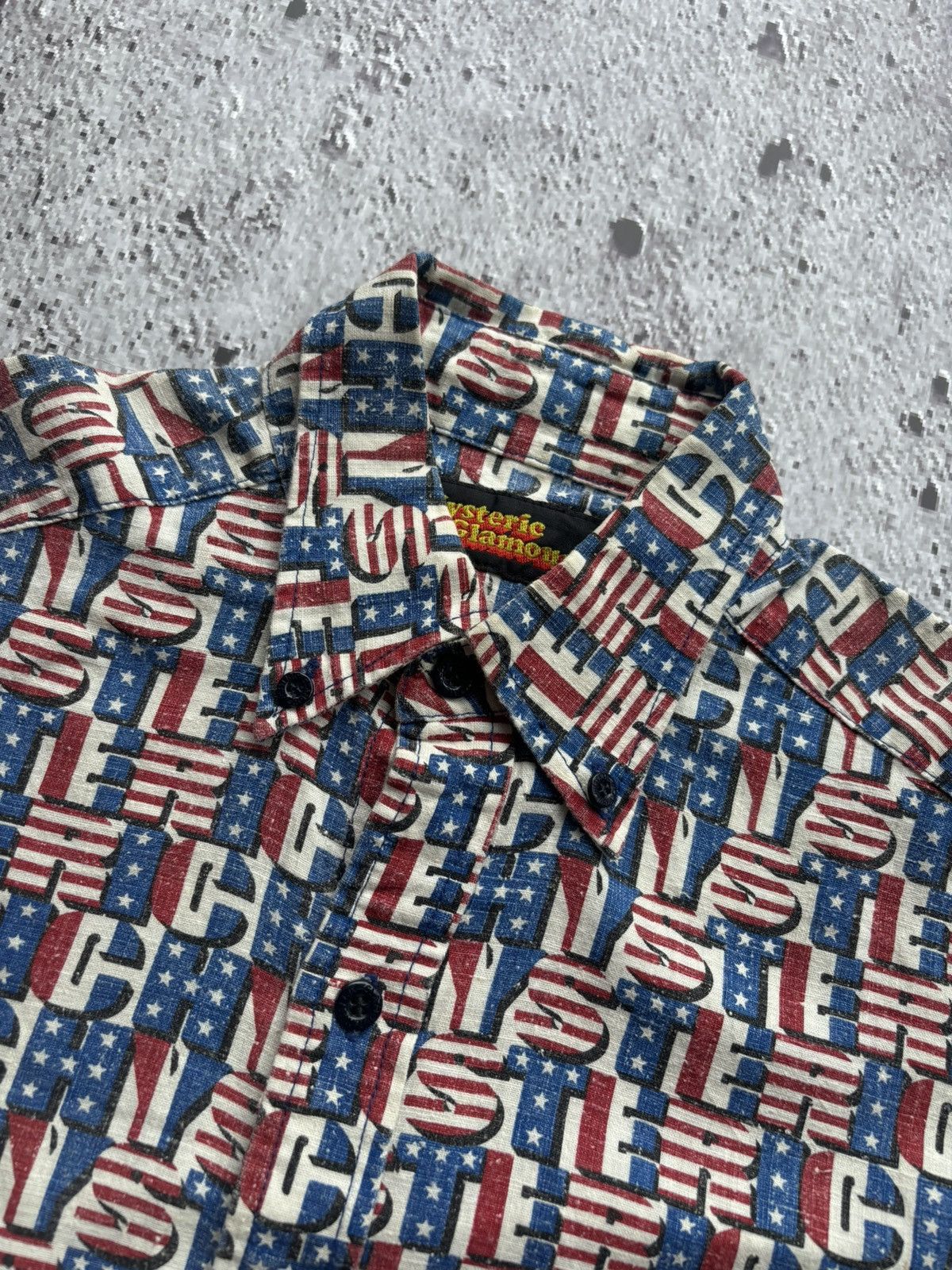 Hysteric Glamour Vintage Hsyteric Glamour Full Print shirt Size US M / EU 48-50 / 2 - 5 Thumbnail