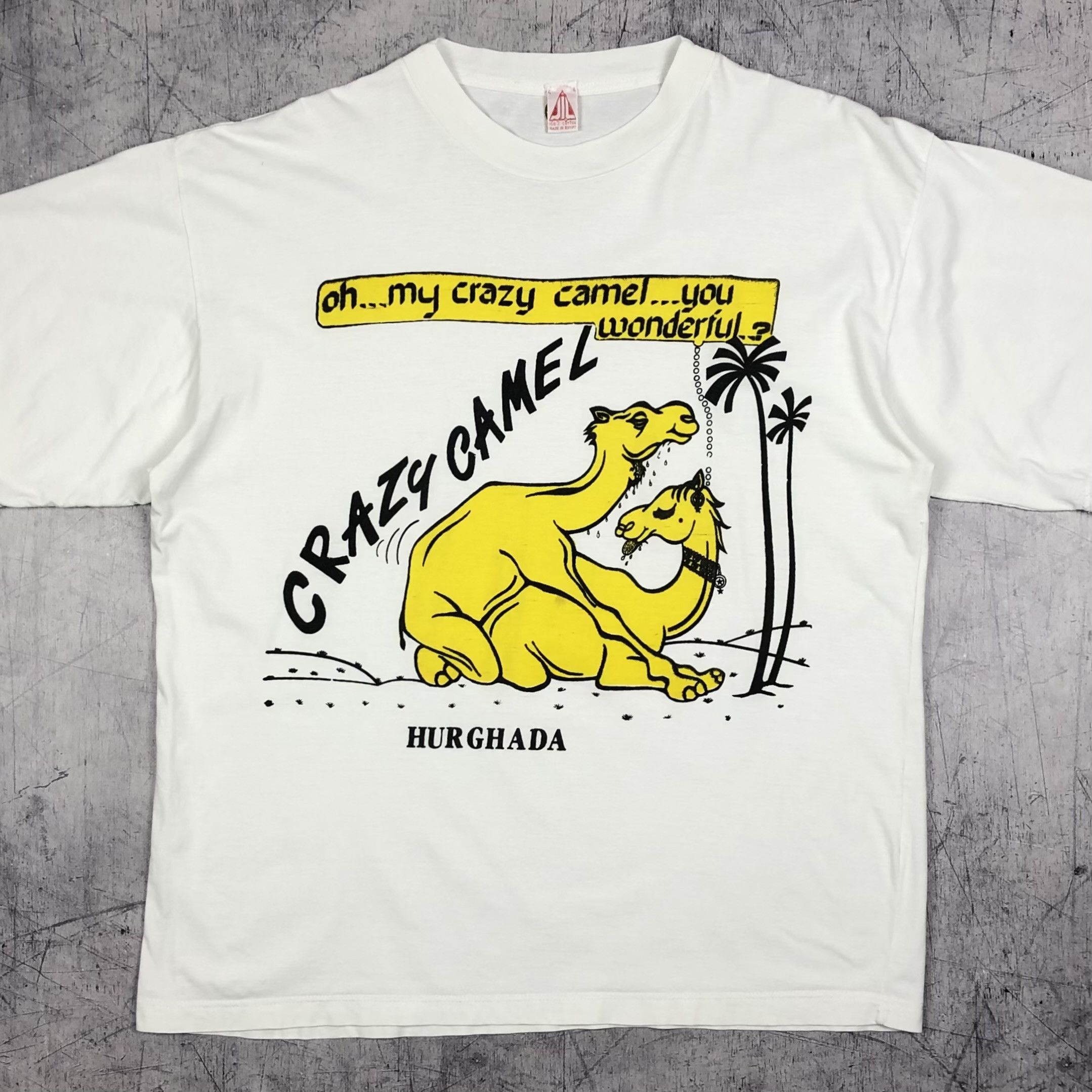 Vintage Dirty Joke Oh My Crazy Camel Wrangler Tee Size US M / EU 48-50 / 2 - 1 Thumbnail