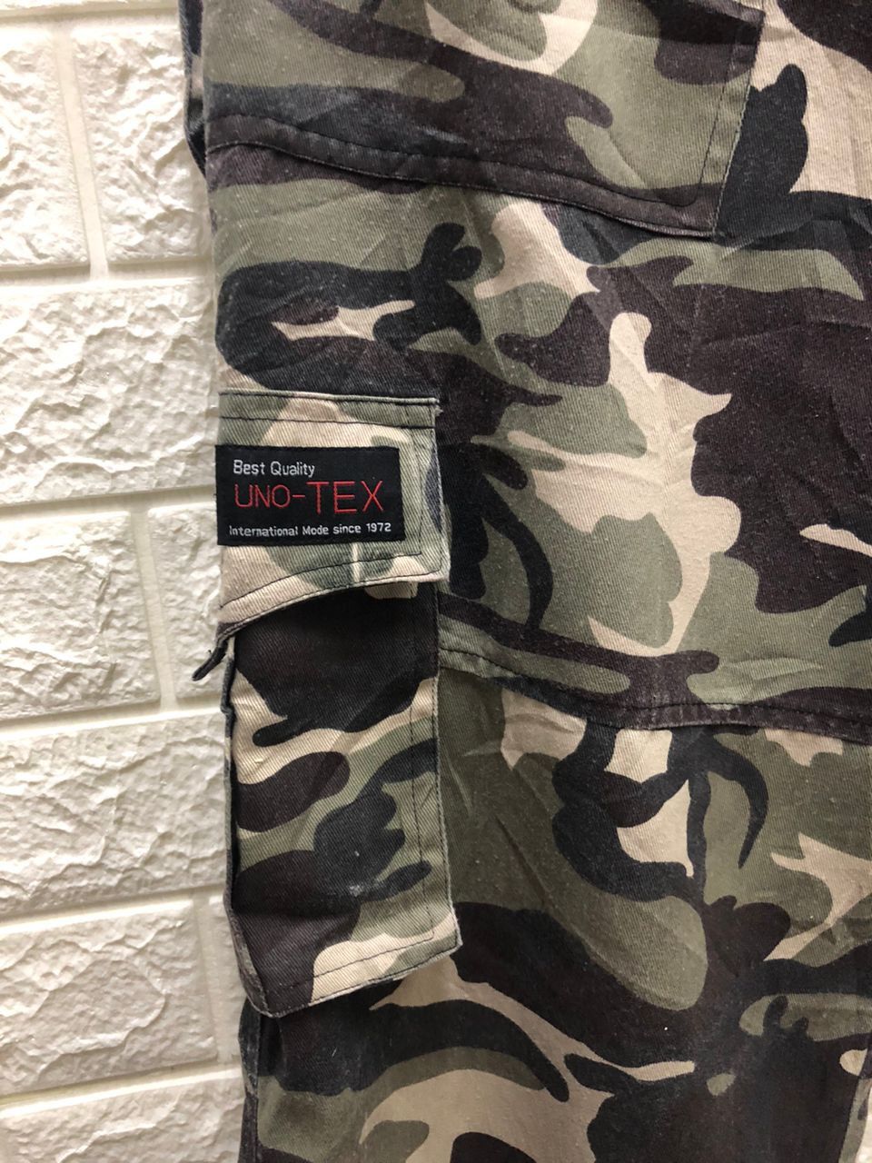 Vintage vintage Japanese Brand Uno Tex Camo Pants army Size US 38 / EU 54 - 5 Thumbnail