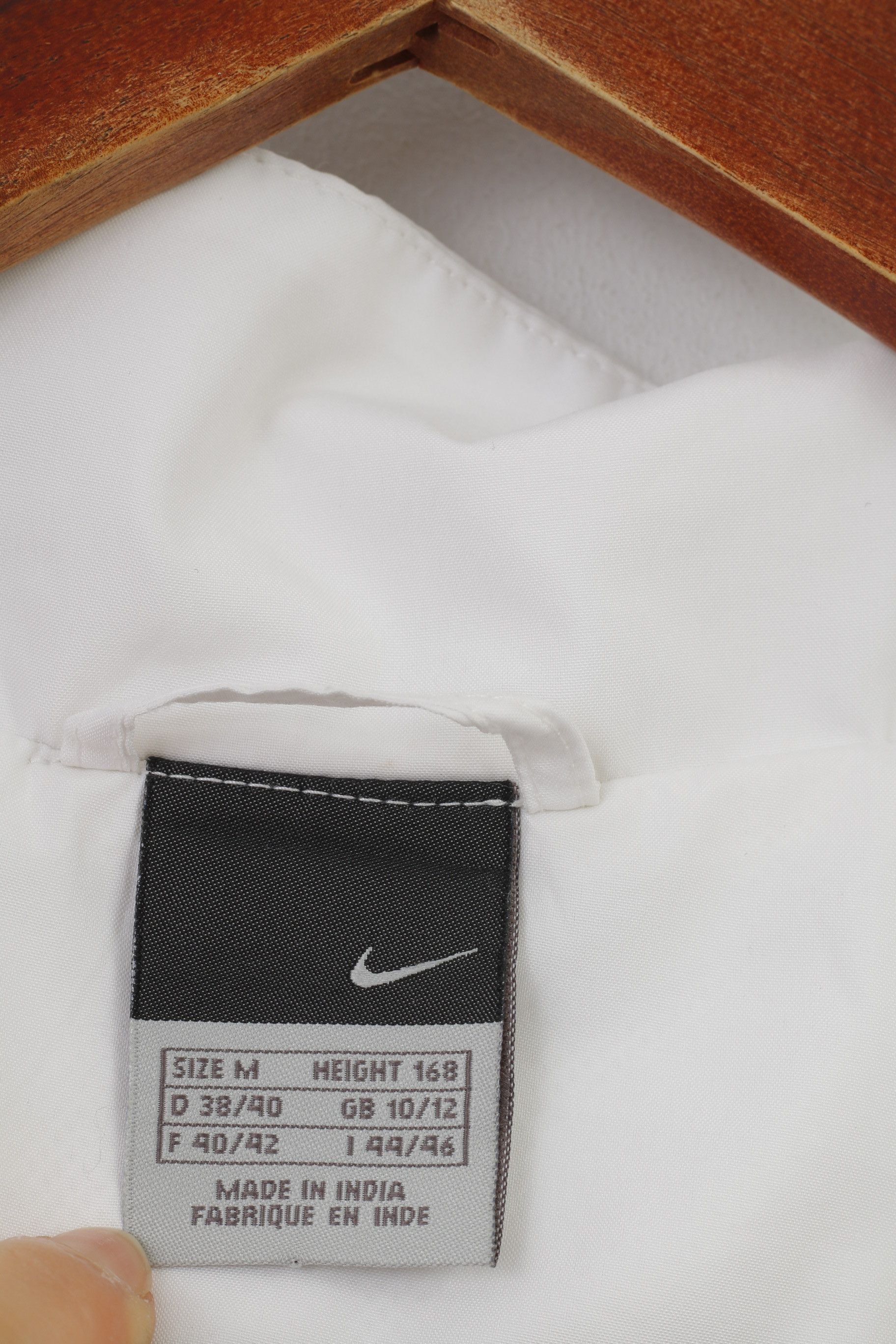 Nike Nike Woman M Jacket White Outwear Sport 10377 Size M / US 6-8 / IT 42-44 - 5 Thumbnail